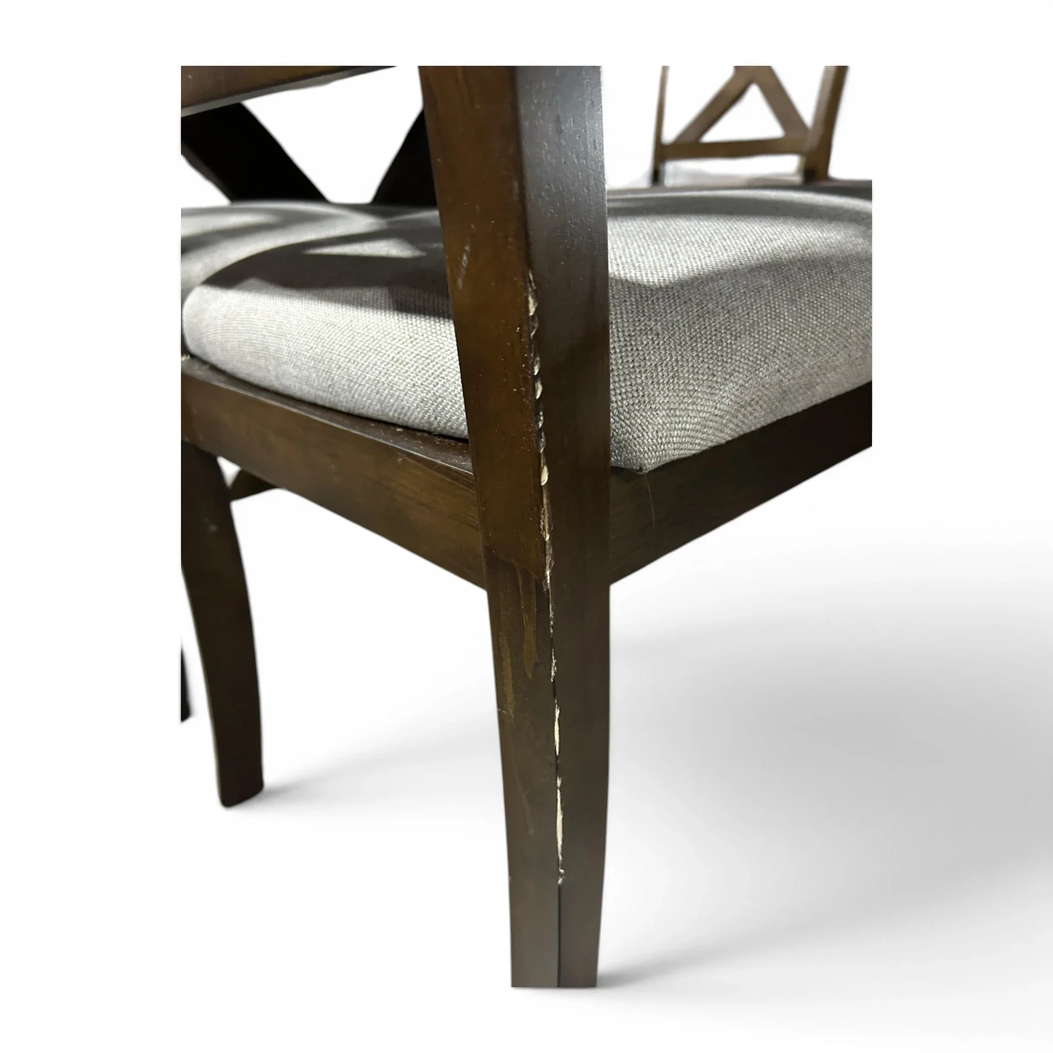 Bayside Furnishings Lathan Dining Table and 6 Chairs - Image 3