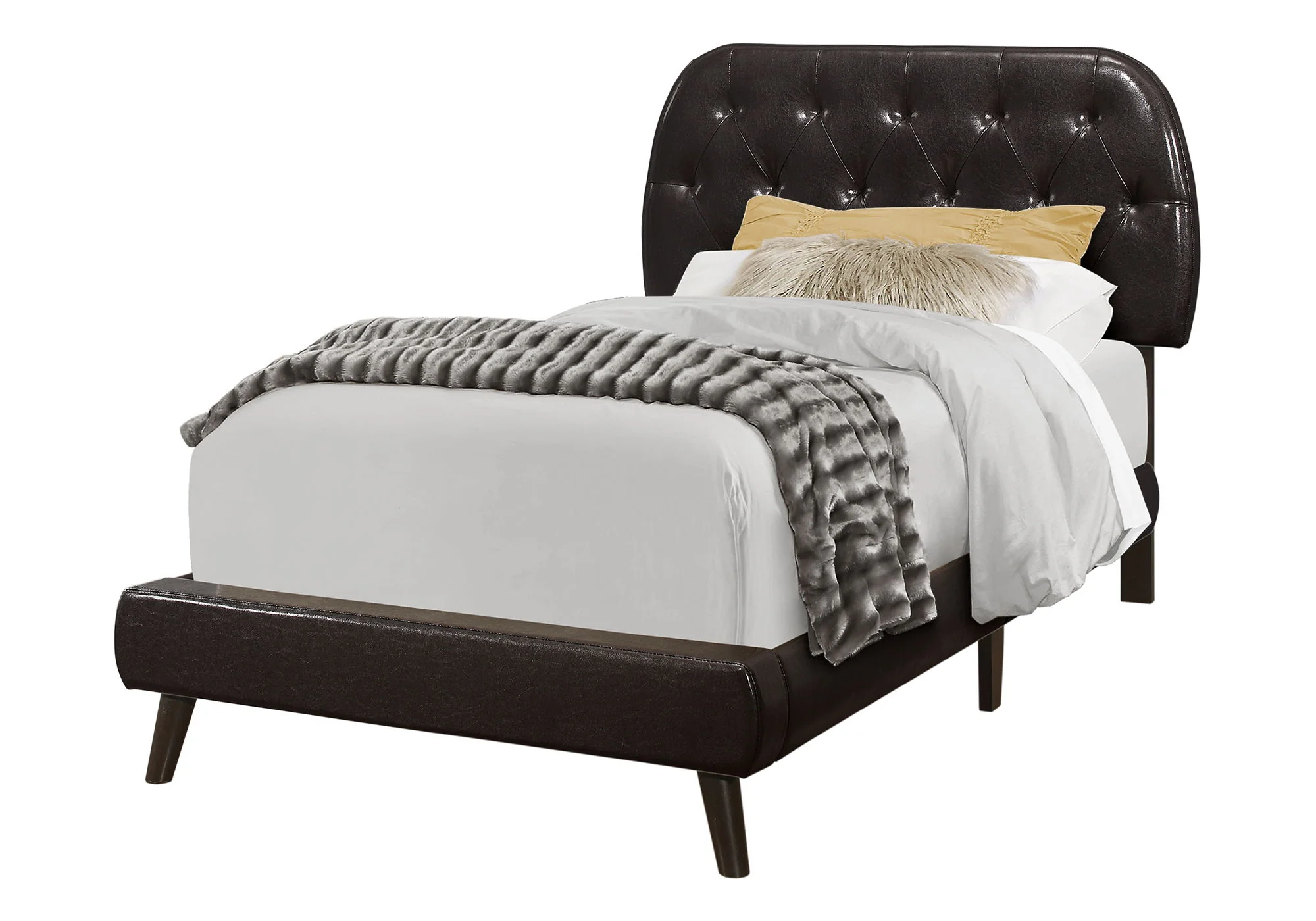 Bed Upholstered Look - Image 4