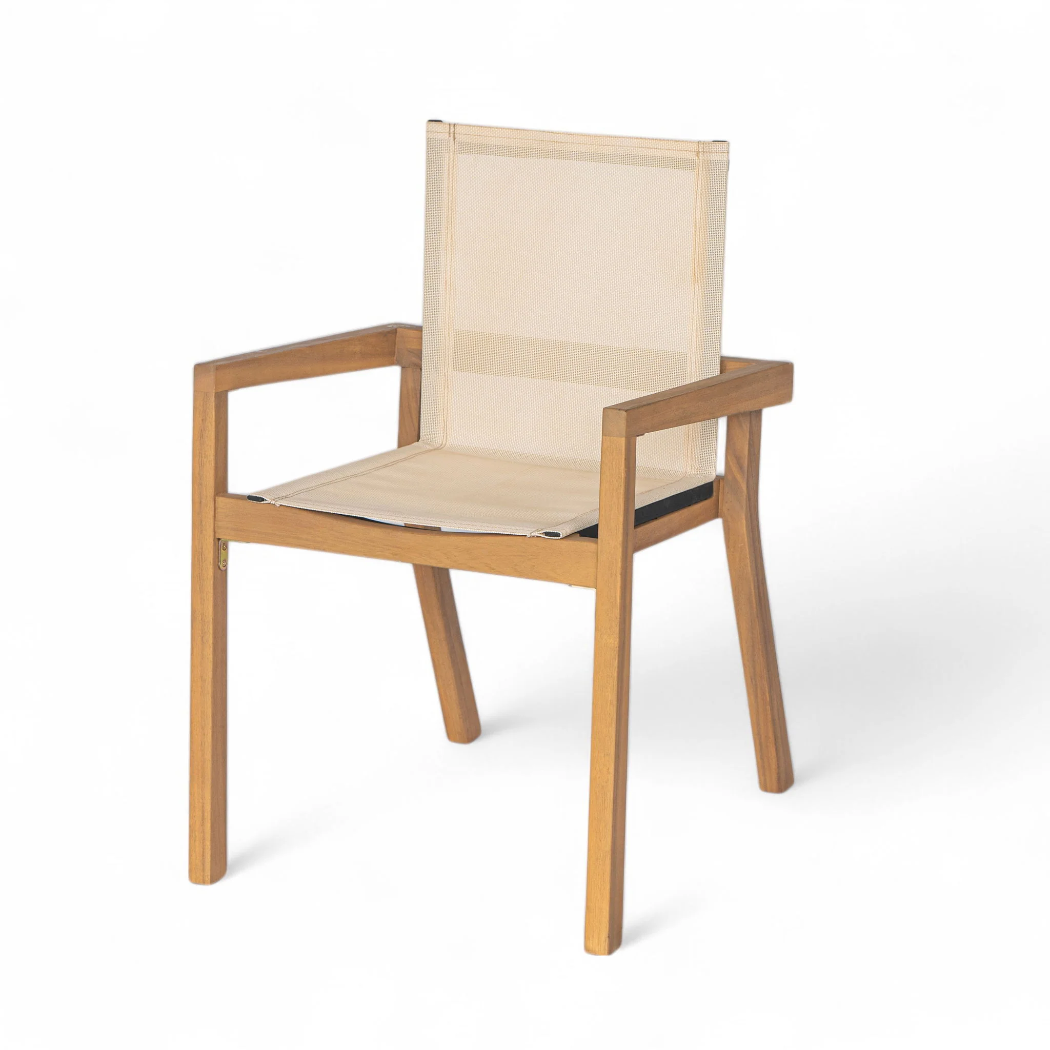 Belfast - Dining Chair With Acacia Wood Frame And Seating (Set of 2) - Image 6