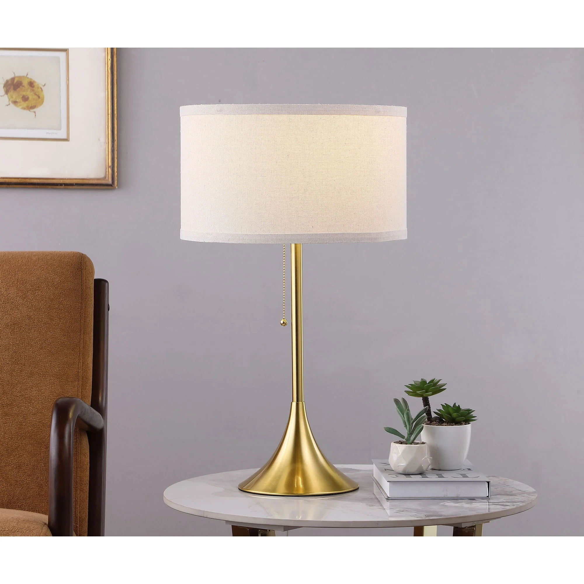Bellflower - Drum Shade Lamp - Image 4