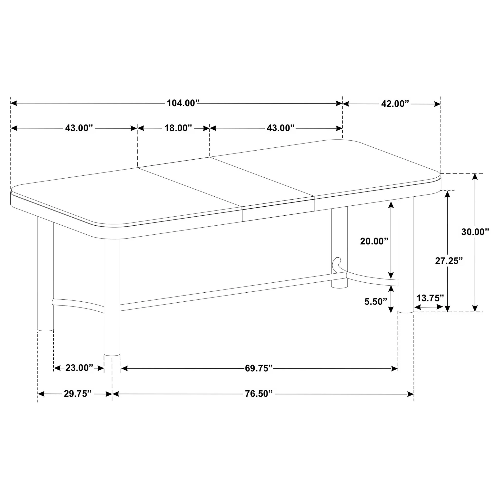 Benson - Extension Leaf Dining Table Set With Chairs - Image 27