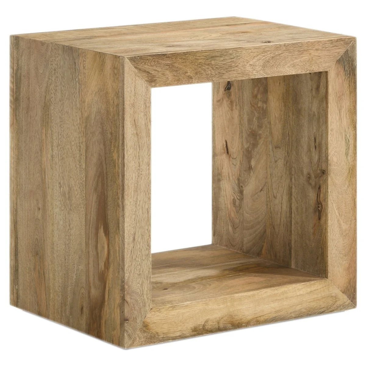 Benton 2-Piece Solid Mango Coffee and End Table Set Natural - Image 4
