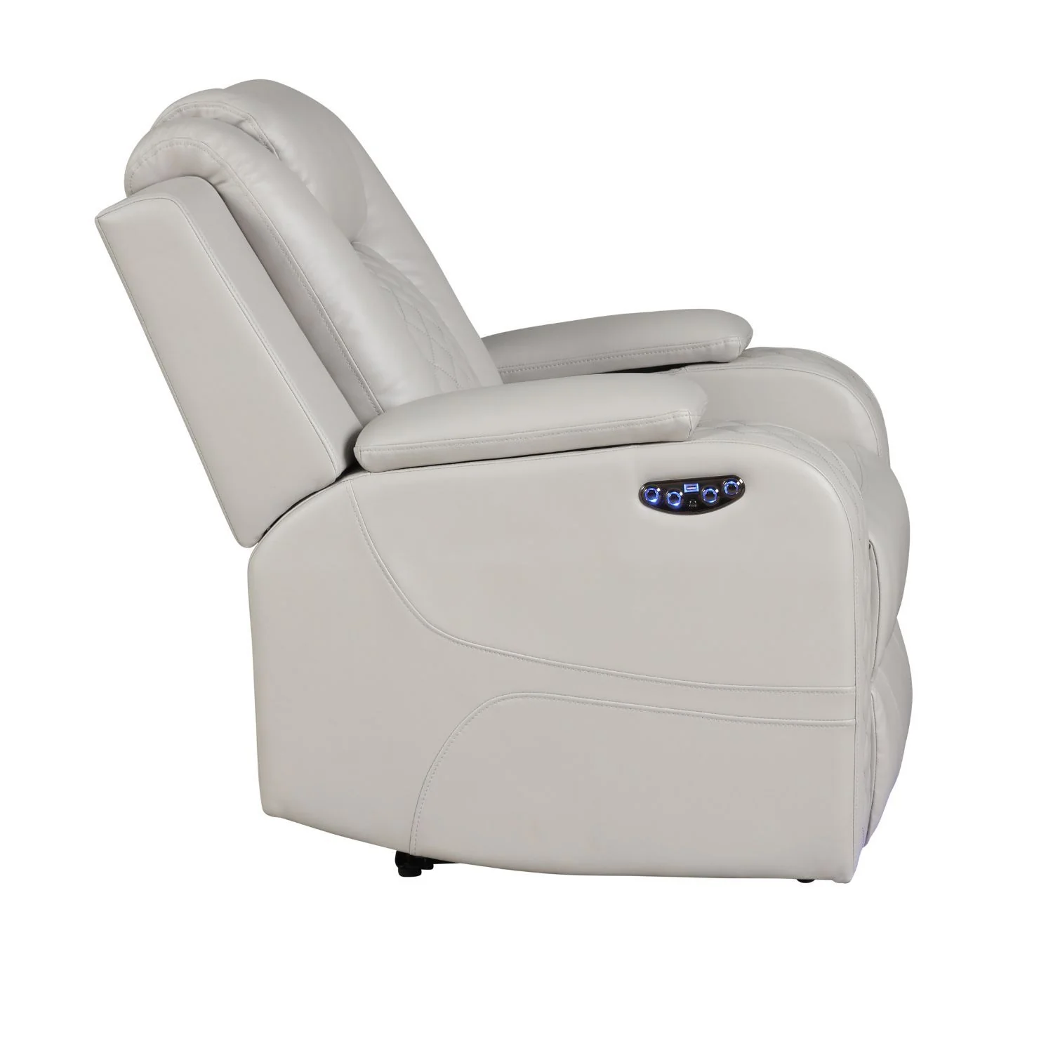 Benz - LED & Power Recliner Chair With Adjustable Headrest - Image 7