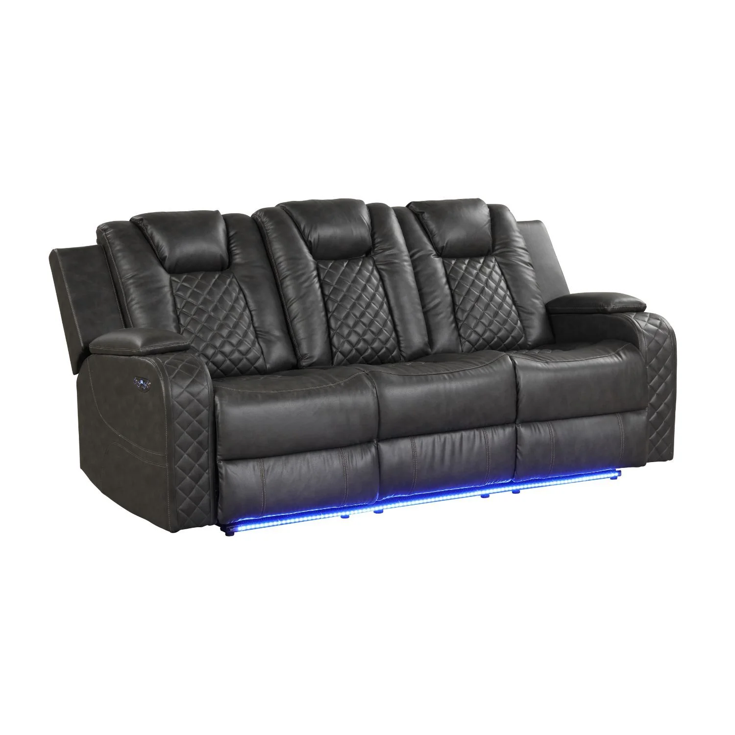 Benz - Power Reclining Sofa With LED Lighting - Image 2