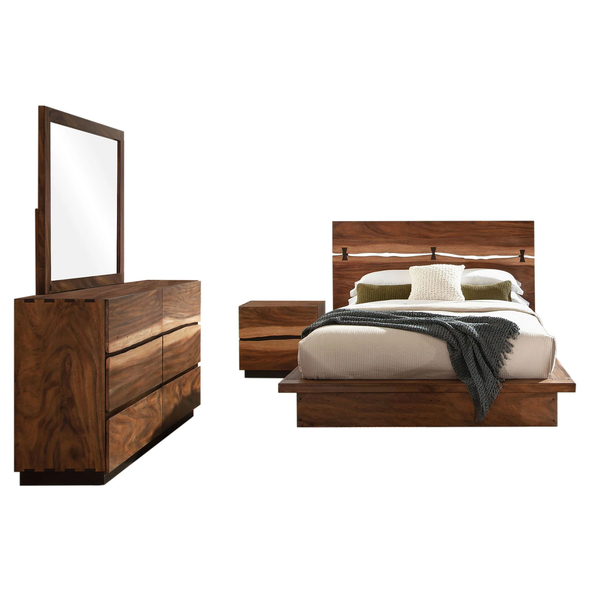 Beverly - Bedroom Set With Floating Base Design - Image 7
