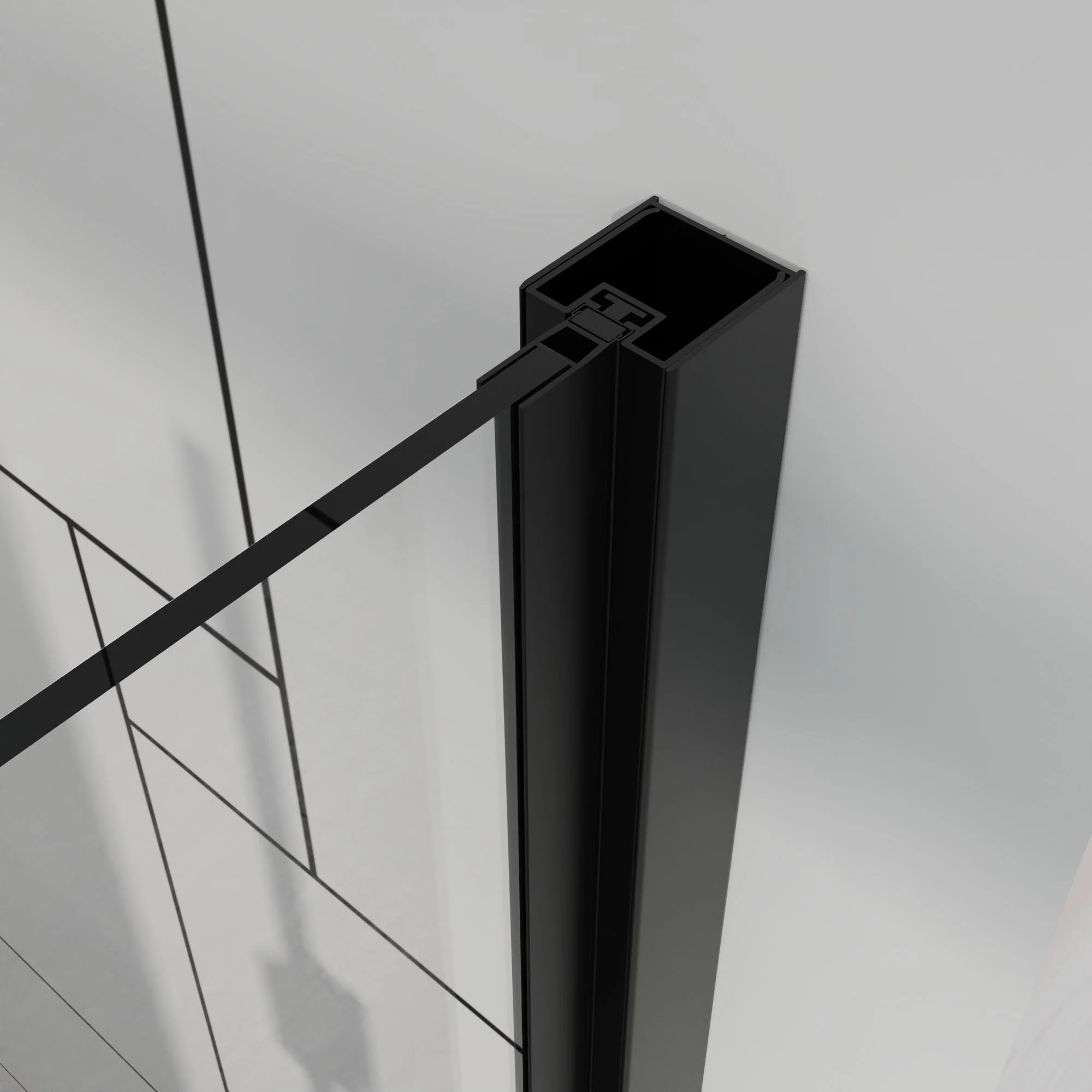 Bifold Frameless Shower Door With Tempered Clear Glass - Image 16