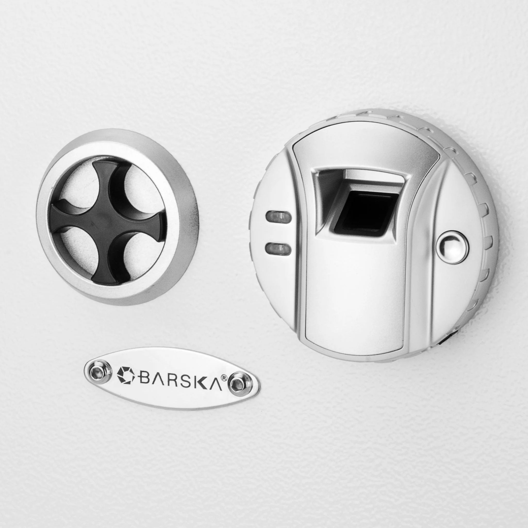 Biometric Wall Safe - White - Image 3