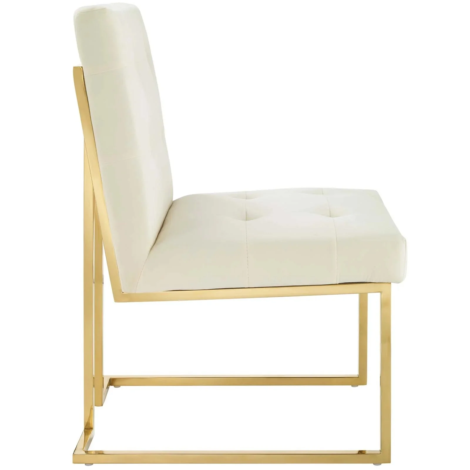 Biscuit-Tufted Performance Velvet Dining Chair - Image 20