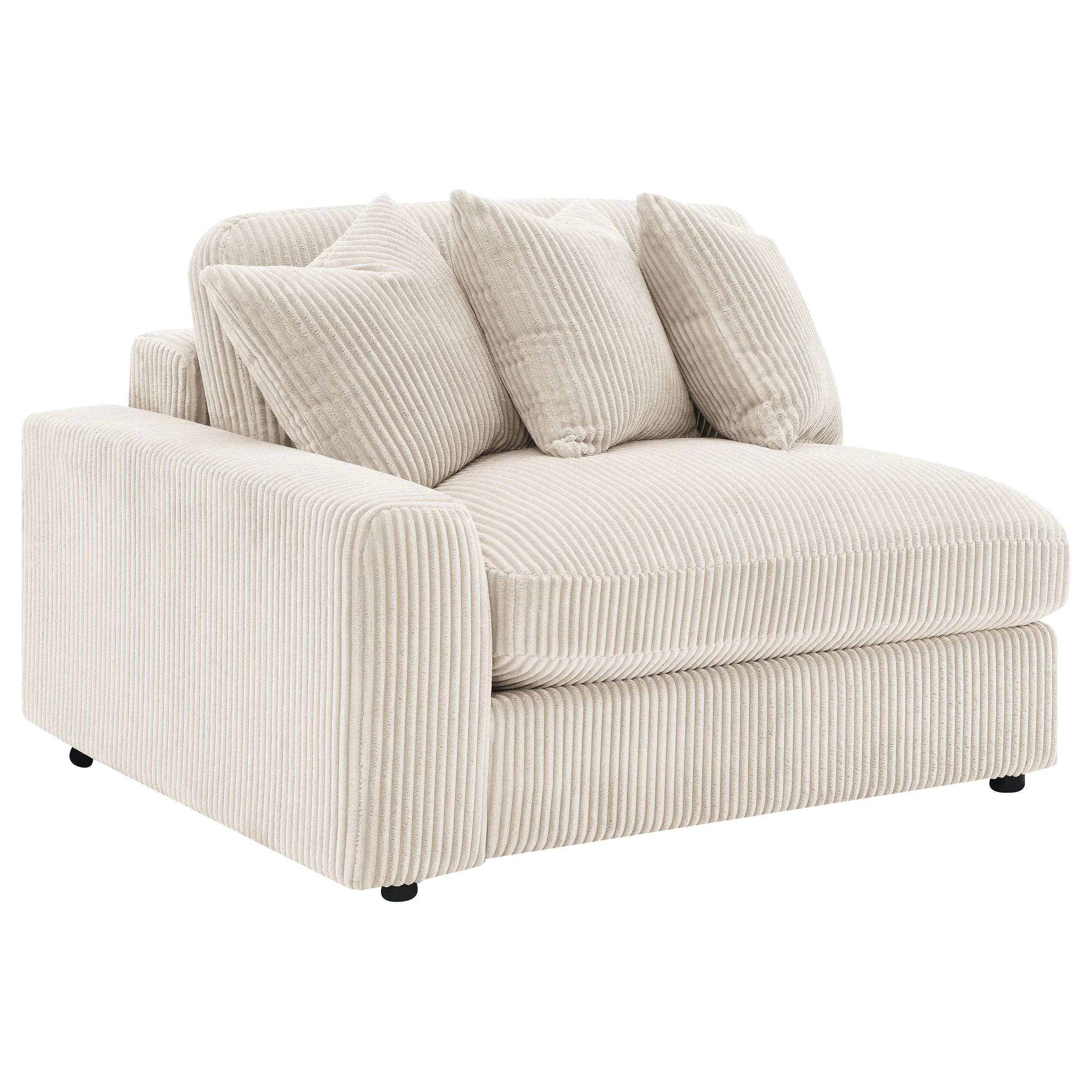 Blaine Upholstered Reversible Chaise Sectional Sofa, Sand - Image 12