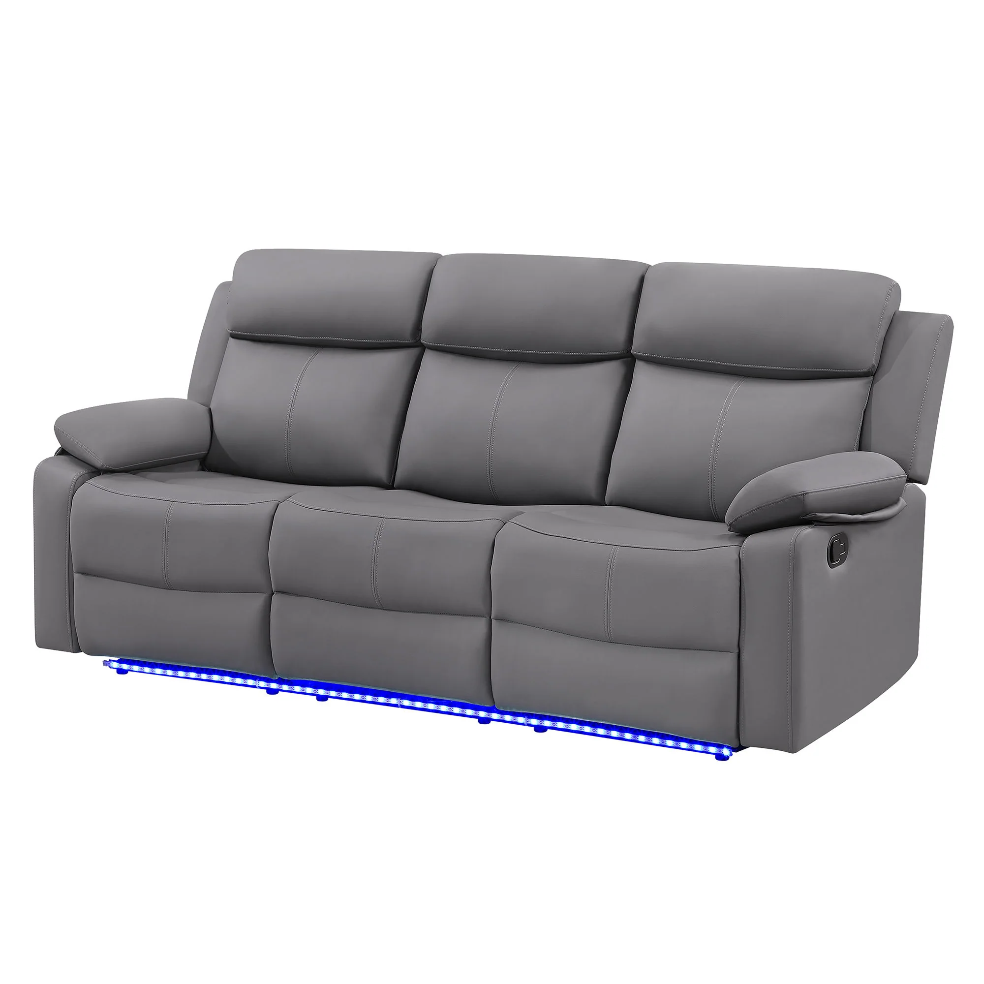 Blanche - Reclining Sofa With LED Lights - Image 15