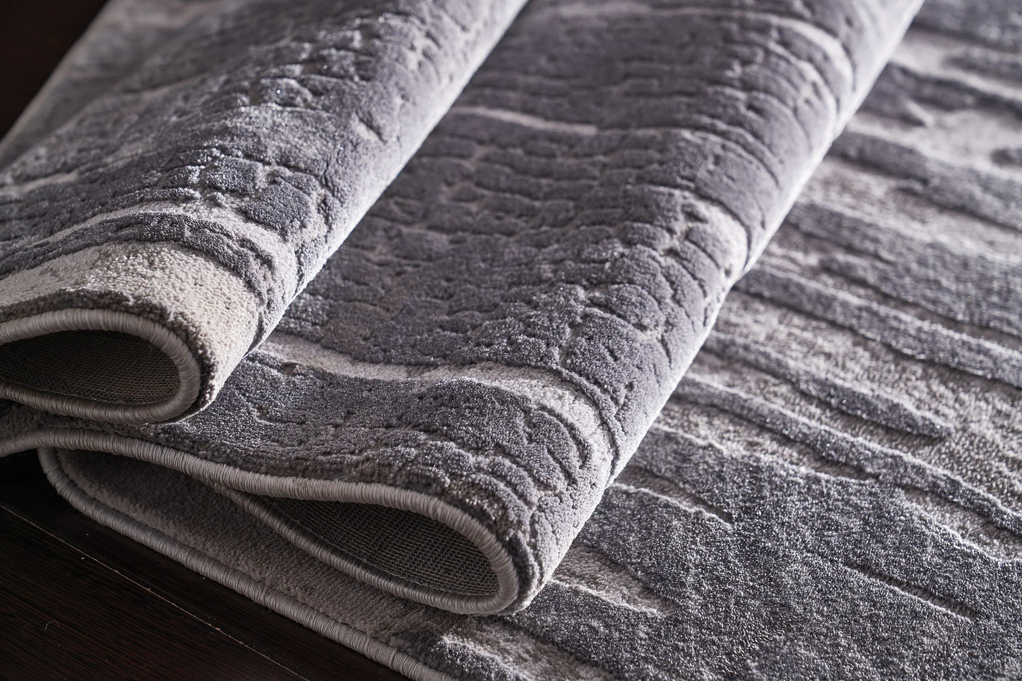 Bled - Carpet 5'x8' - Dark Gray - Image 3