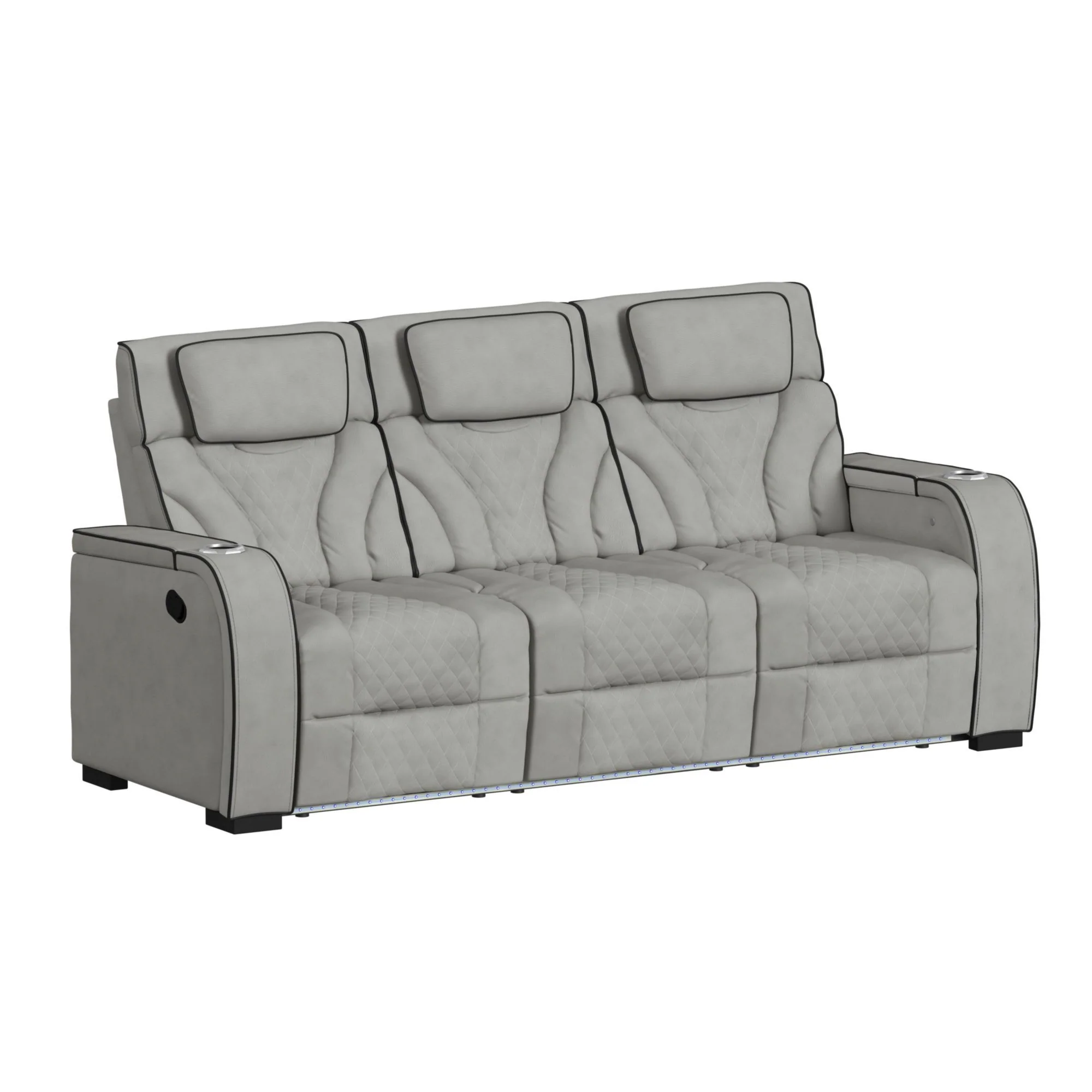 Blitz - Motion Sofa With DDT, Reading Light, Wireless Charger And LED