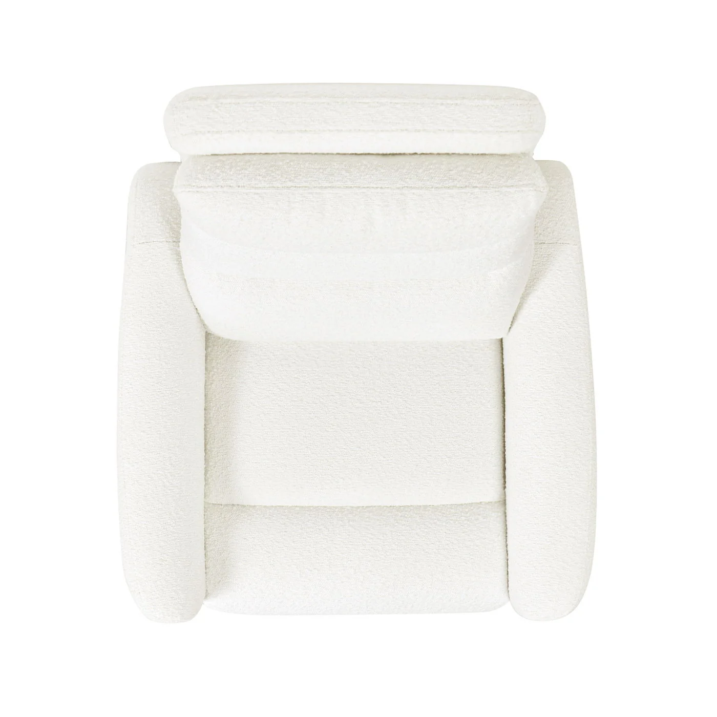 Bloomy - High Back Power Recliner Motion Chair - Chiffon White - Image 5