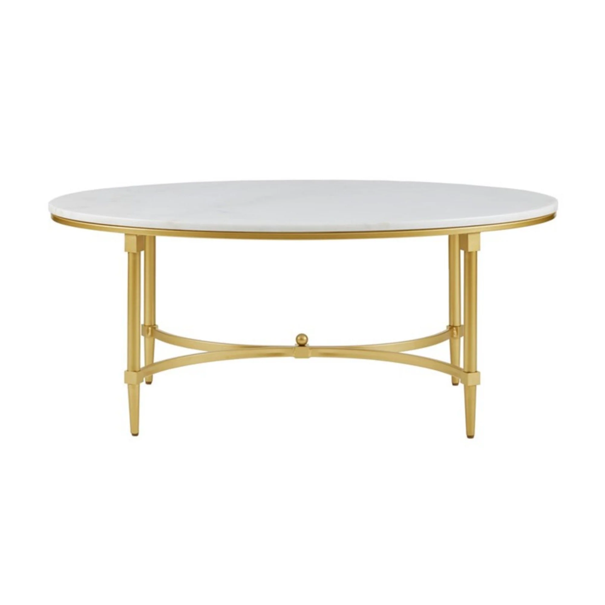 Bordeaux - Coffee Table - White / Gold - Image 7