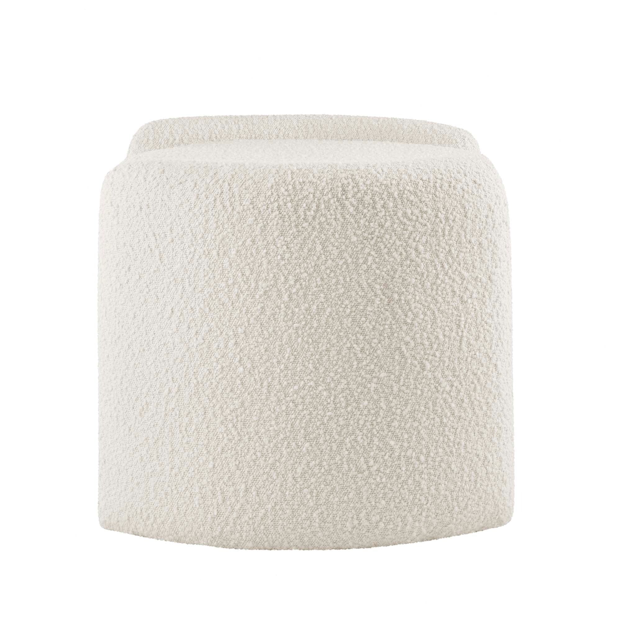 Boucle Upholstered Storage Ottoman with Removable Seat – 28 Inch - Image 19