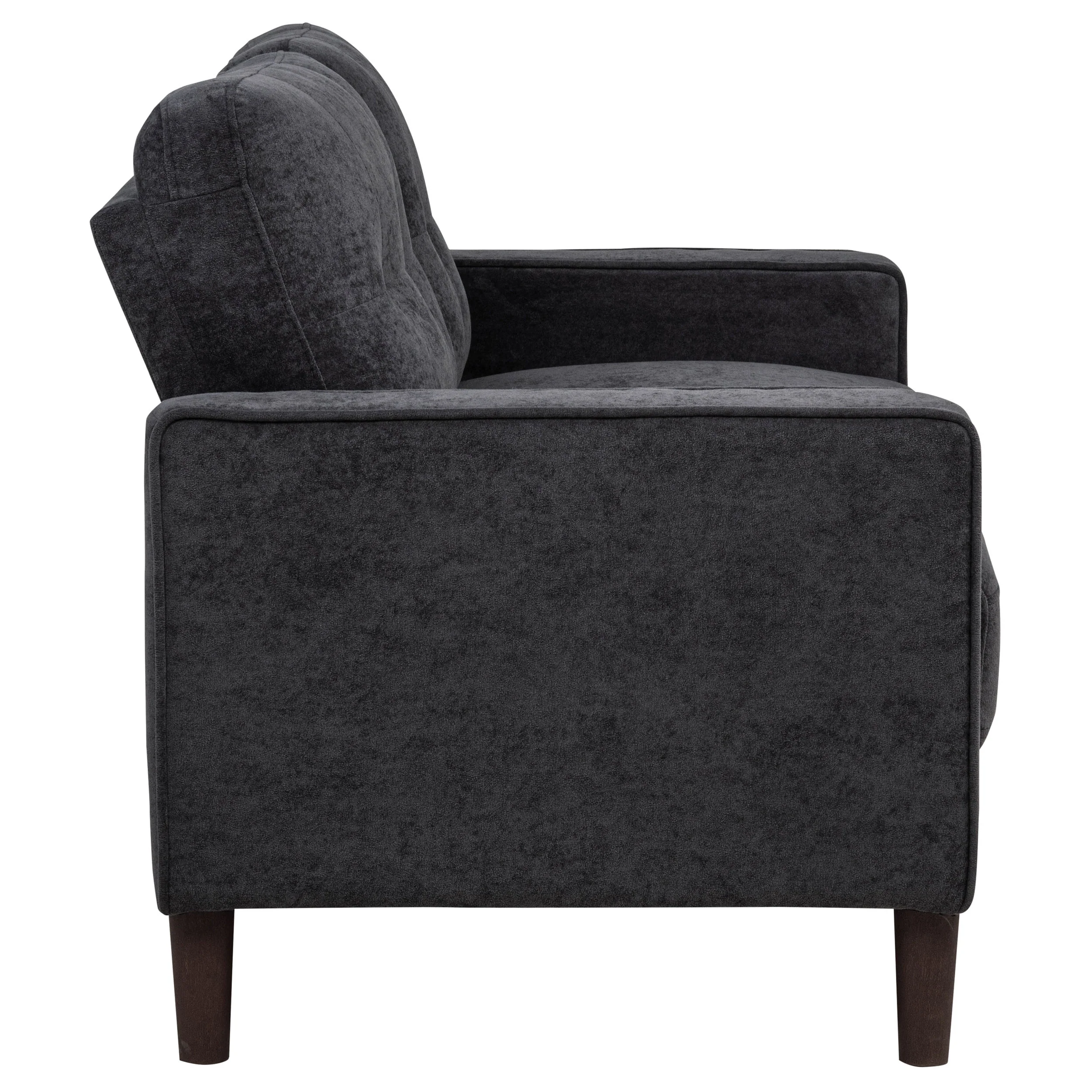 Bowen II 2-Piece Upholstered Track Arm Sofa Set Steel Grey - Image 6