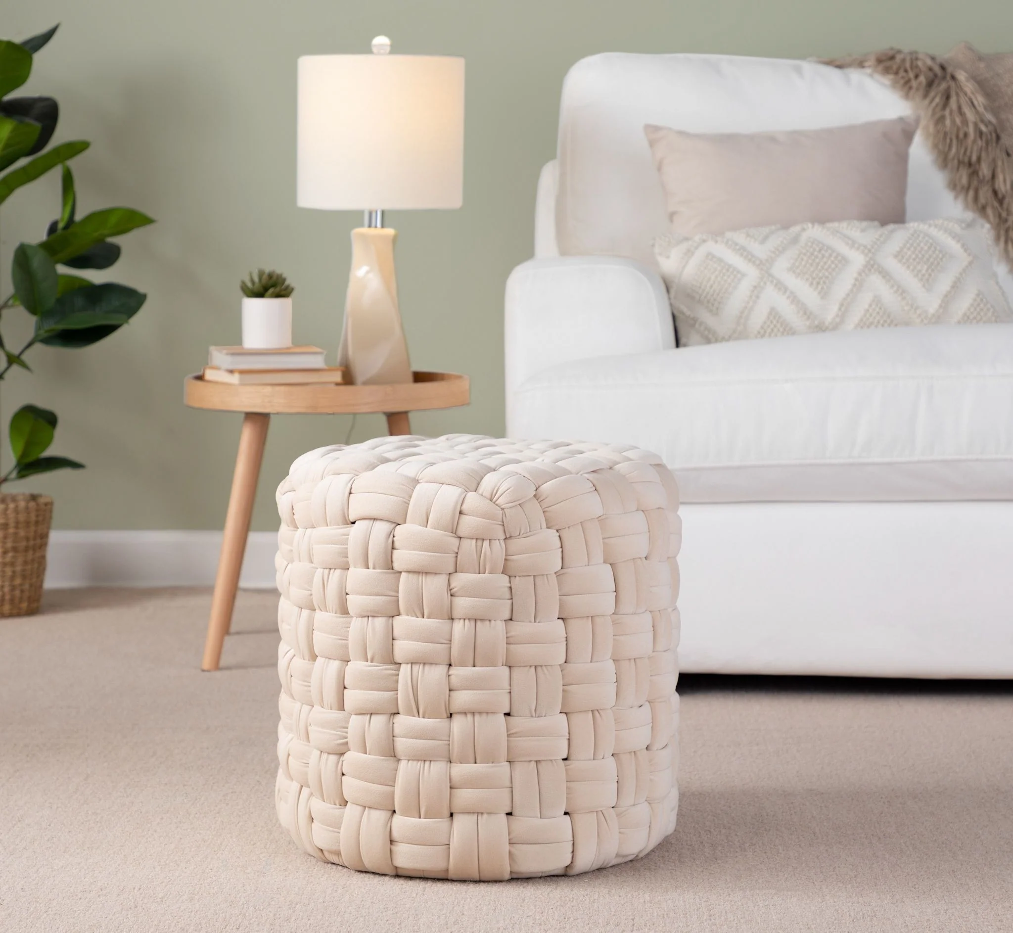 Braided - Versatile Round Ottoman - Image 20