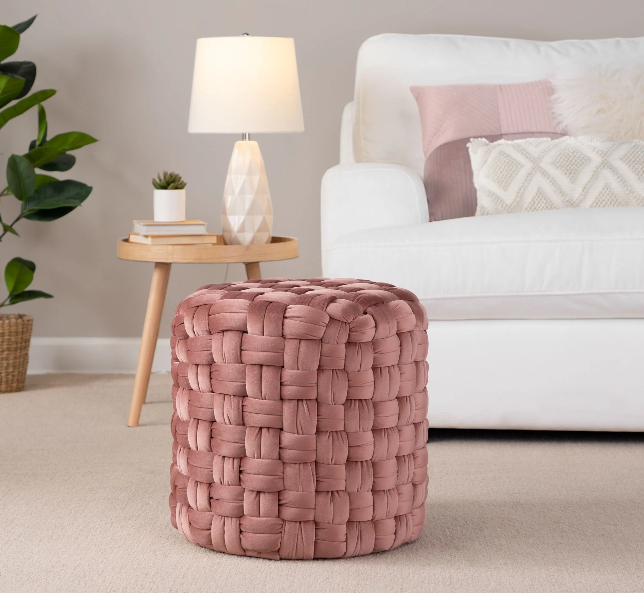Braided - Versatile Round Ottoman - Image 21