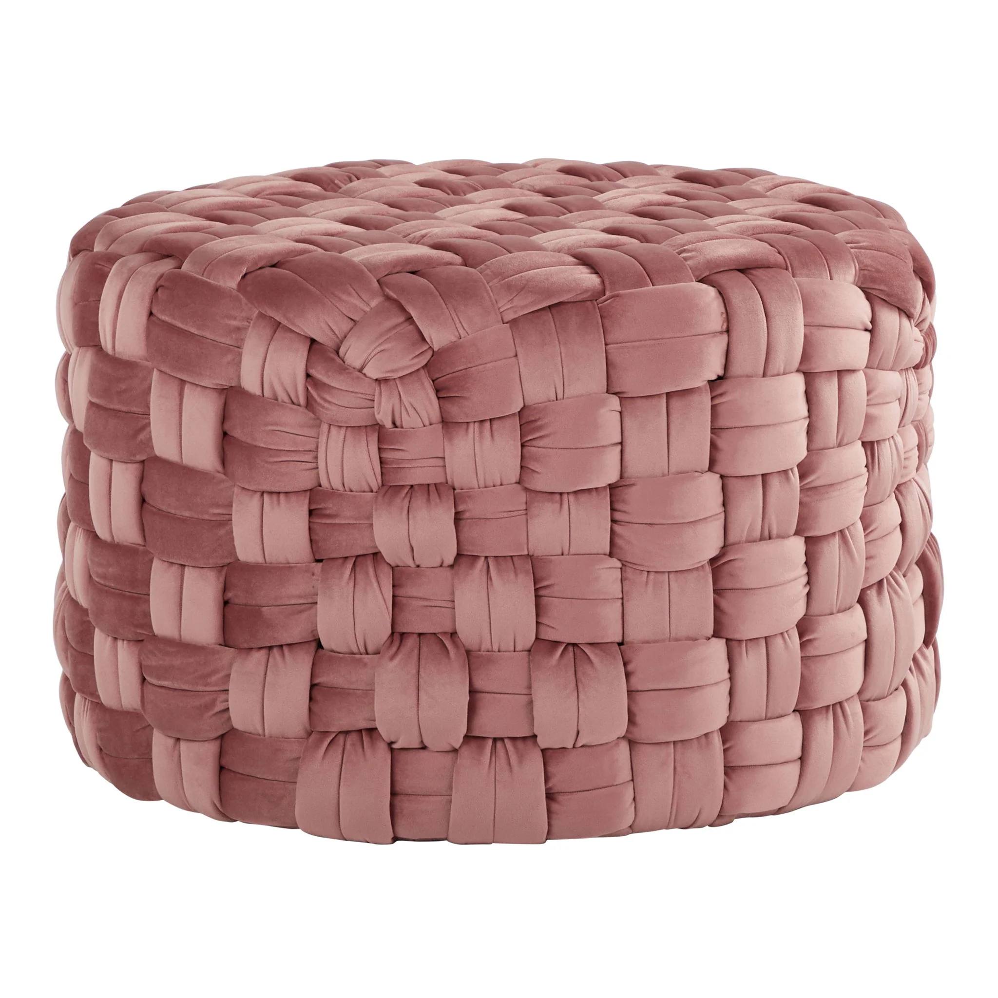 Braided - Versatile Round Ottoman - Image 3