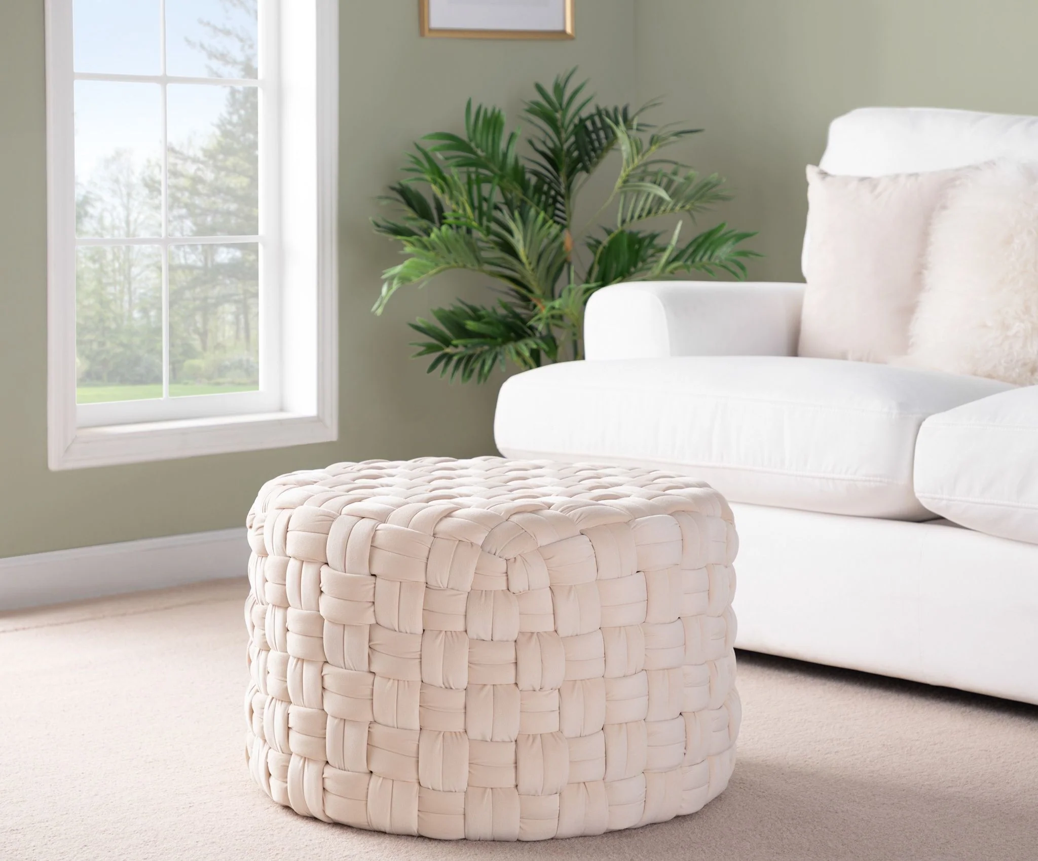 Braided - Versatile Round Ottoman - Image 35