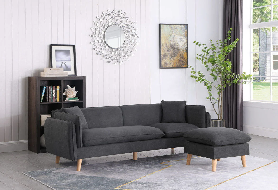 Brayden - Fabric Sectional Sofa Chaise - Image 2