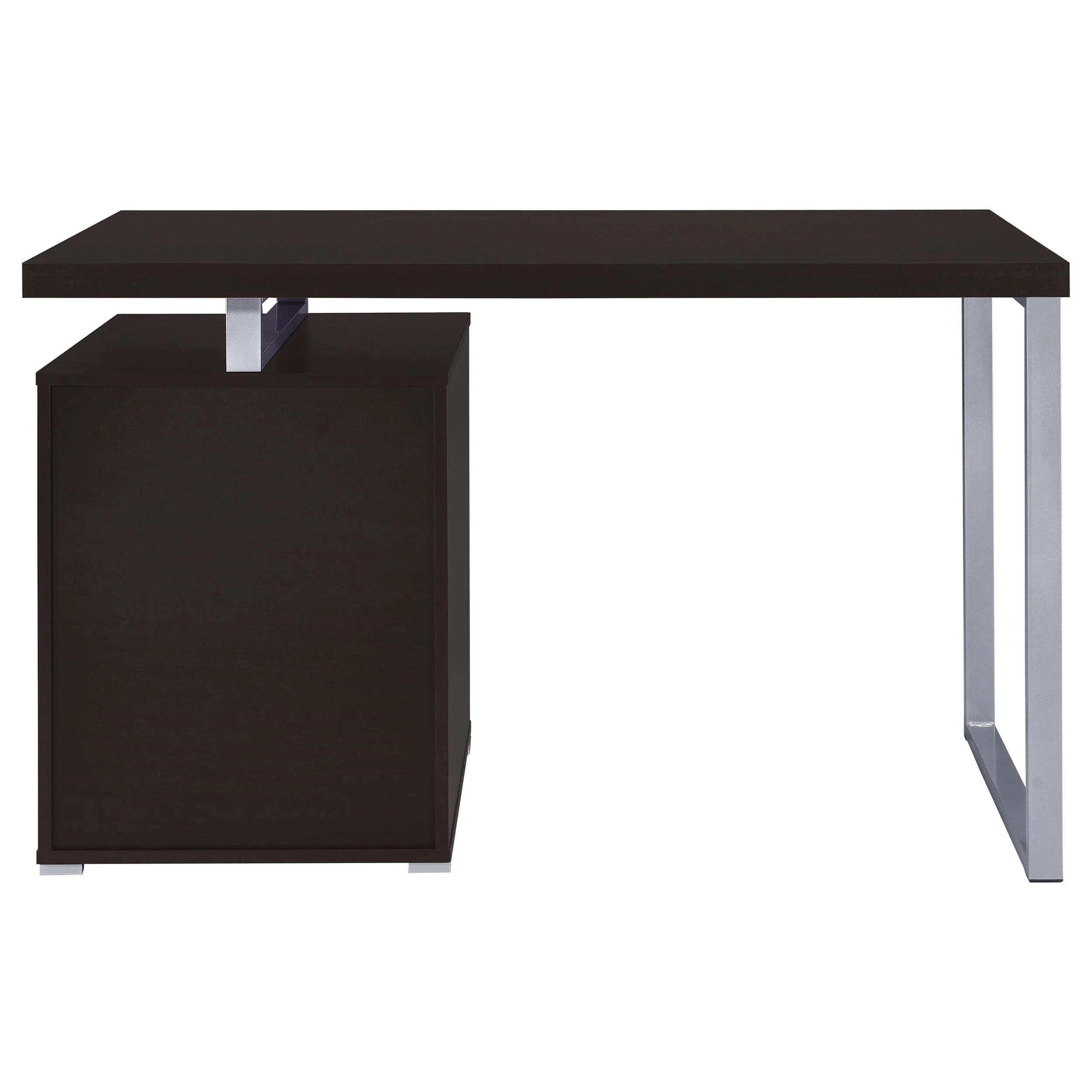 Brennan 47-inch 3-Drawer Office Computer Desk in Cappuccino - Image 7