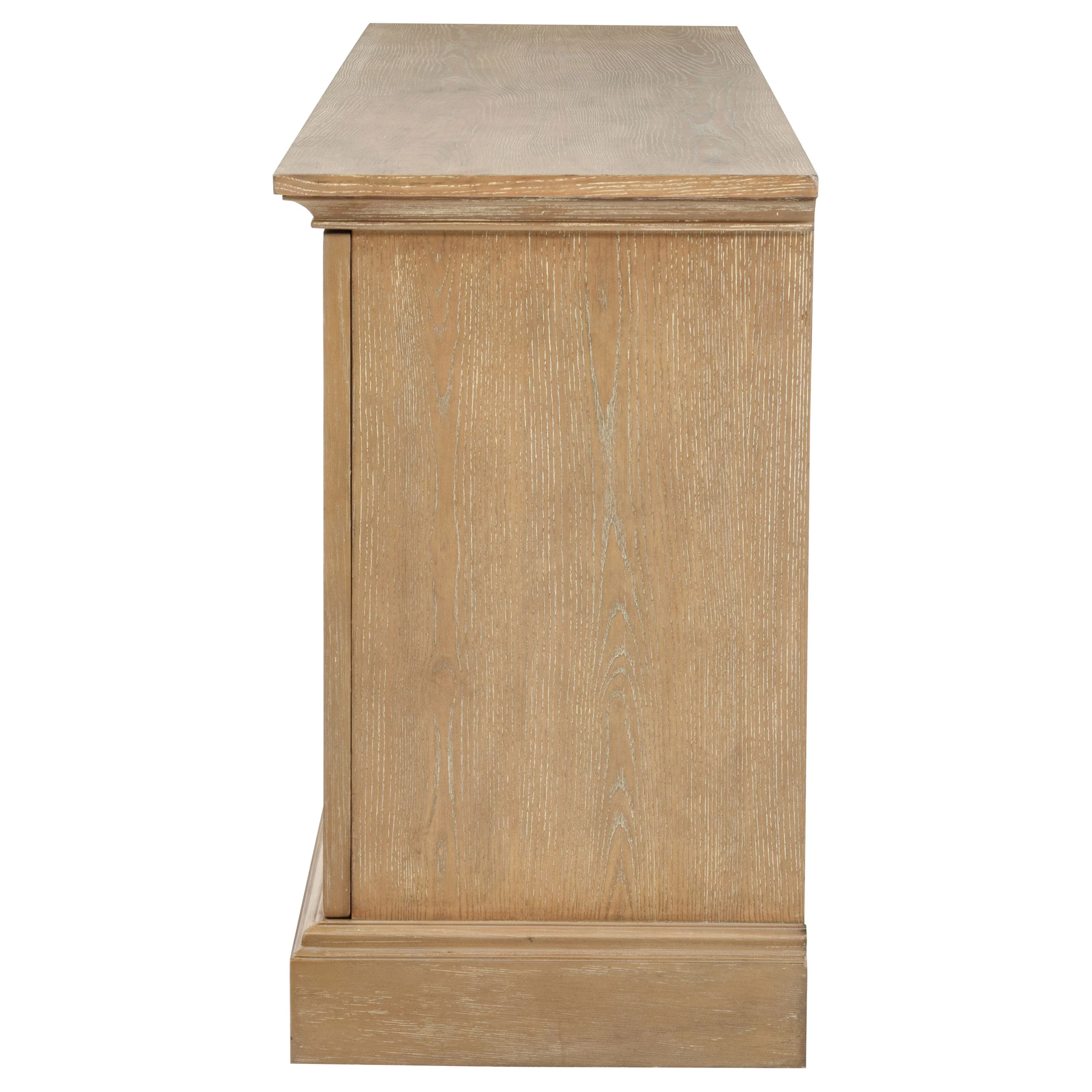 Brockway 4-Door Dining Sideboard Buffet Cabinet, Barley Brown - Image 8