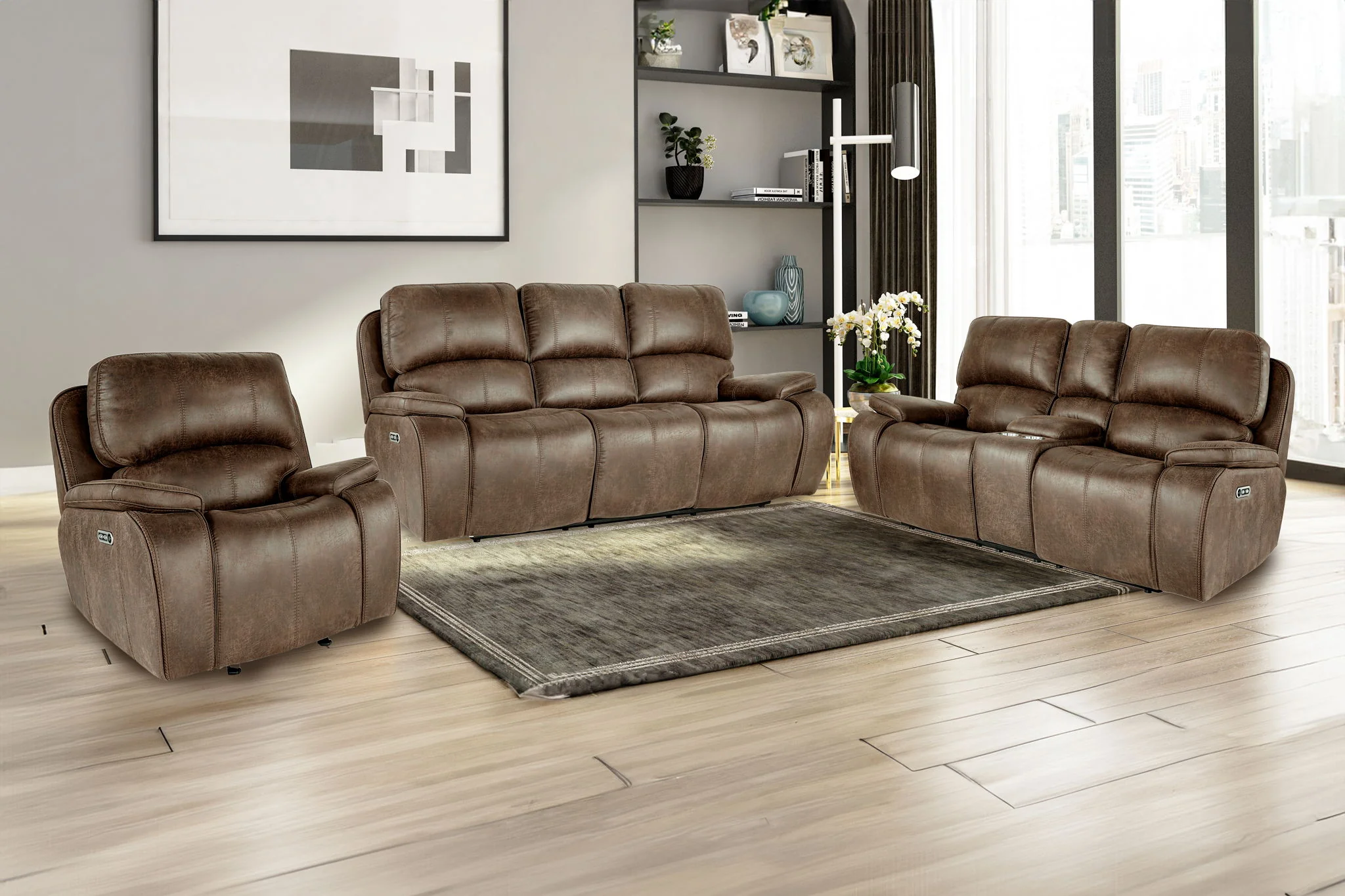 Brookings - Reclining Sofa Set - Image 8