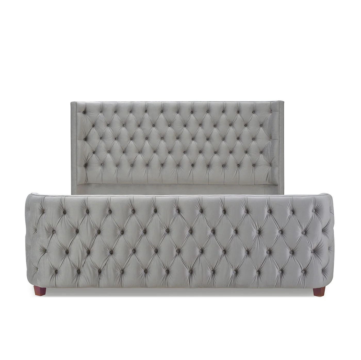 Brooklyn - Tufted Panel Bed Headboard And Footboard Set - Image 37