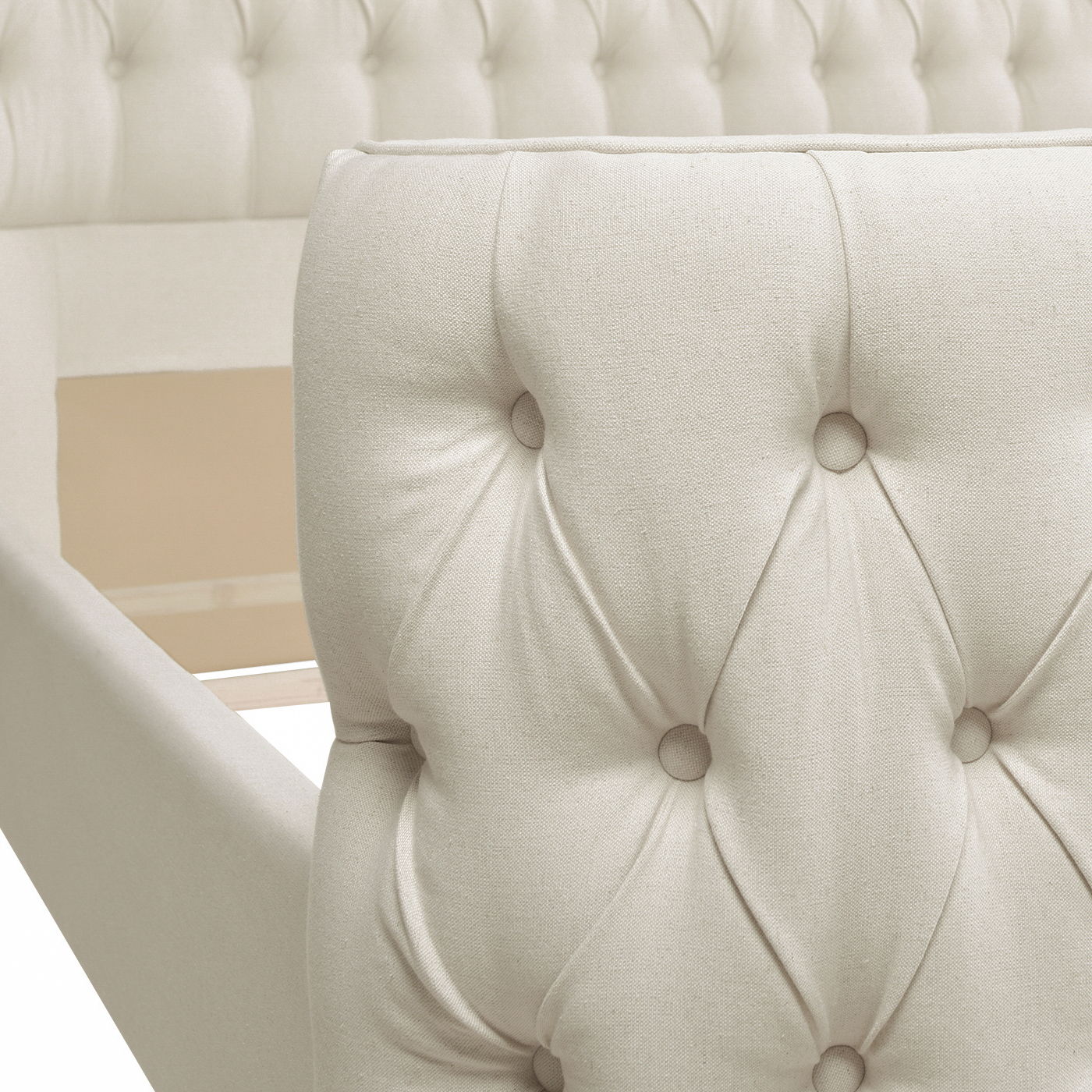 Brooklyn - Tufted Panel Bed Headboard And Footboard Set - Image 61