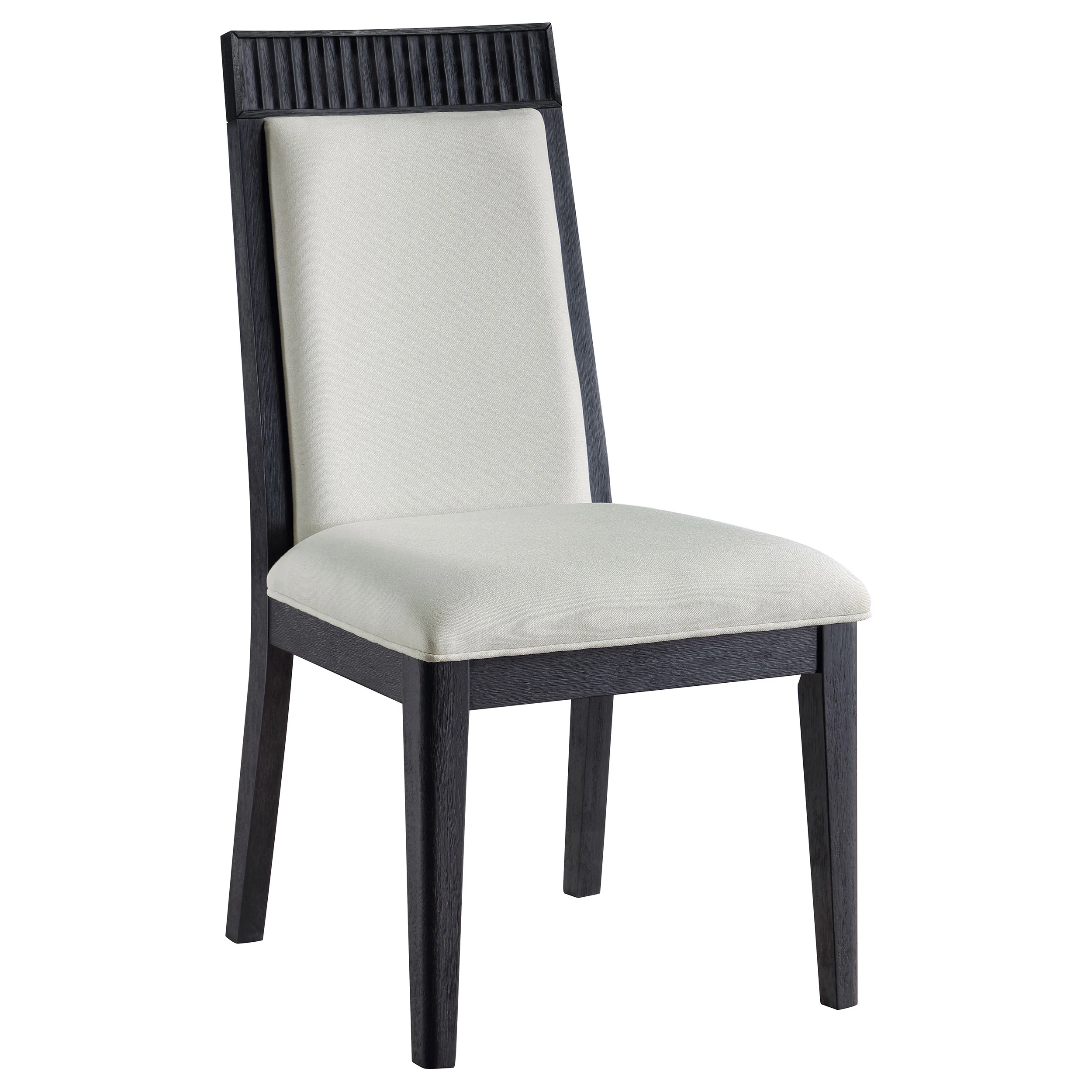 Brookmead 7-Piece Extension Dining Set Black/Ivory - Image 7