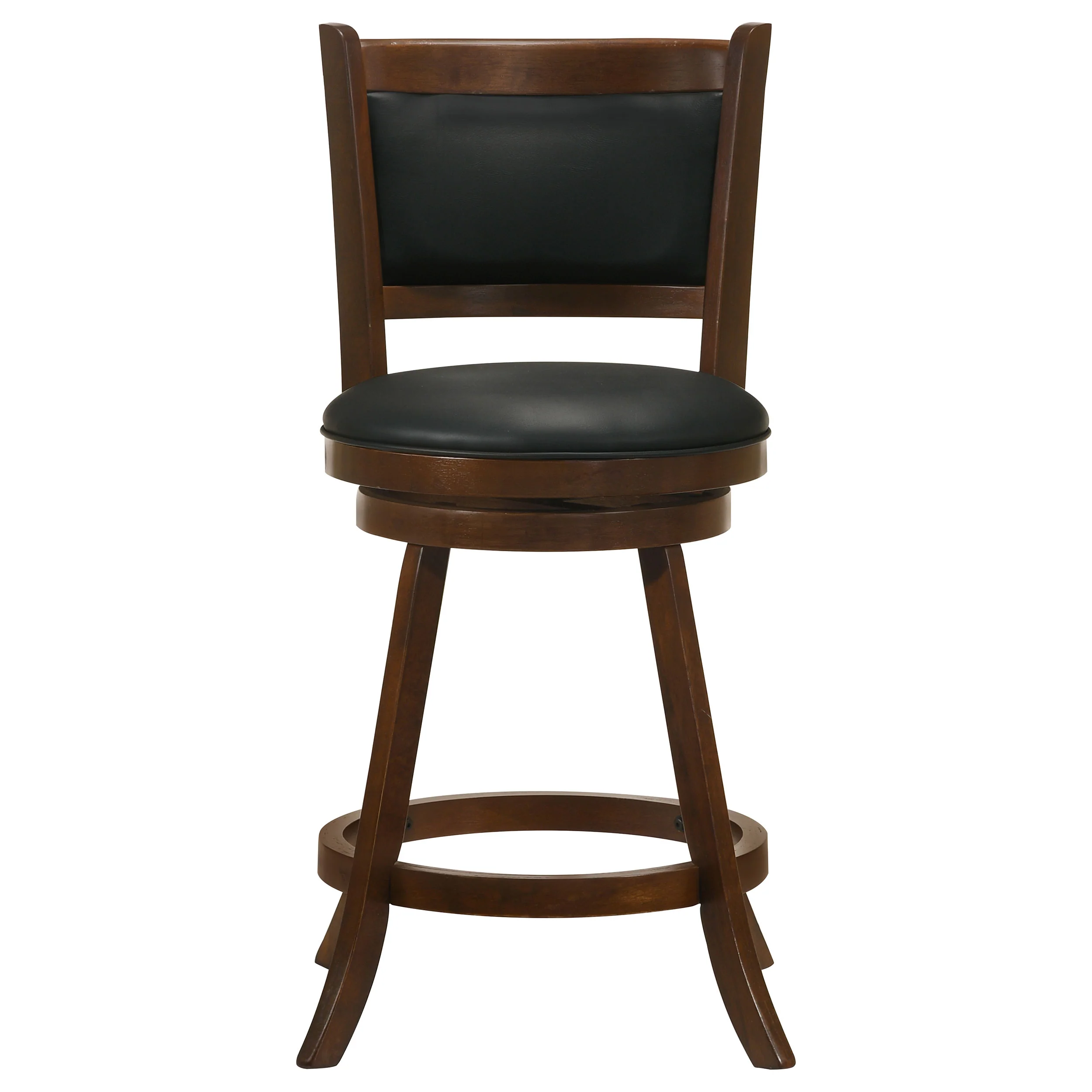 Broxton Upholstered Swivel Counter Chair Chestnut (Set of 2) - Image 5