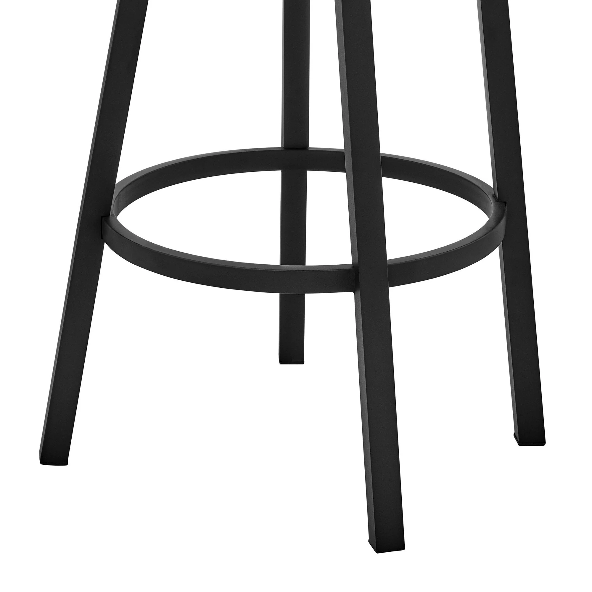 Bryant - Swivel Bar Stool With Black Frame - Image 3