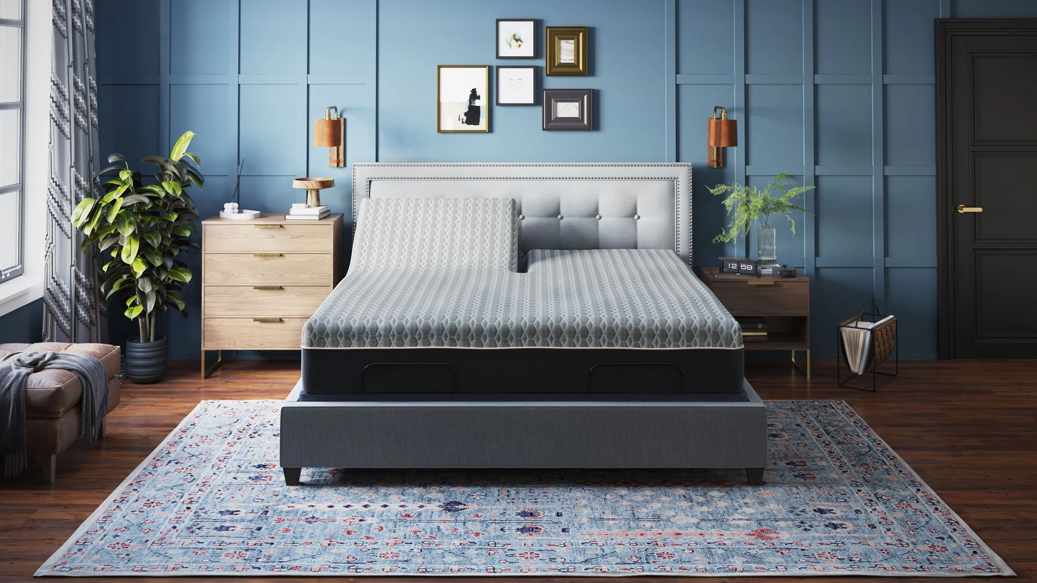 Bt3000 - Flex Head Adjustable Bed Base With Head And Foot Position Adjustment - Image 4