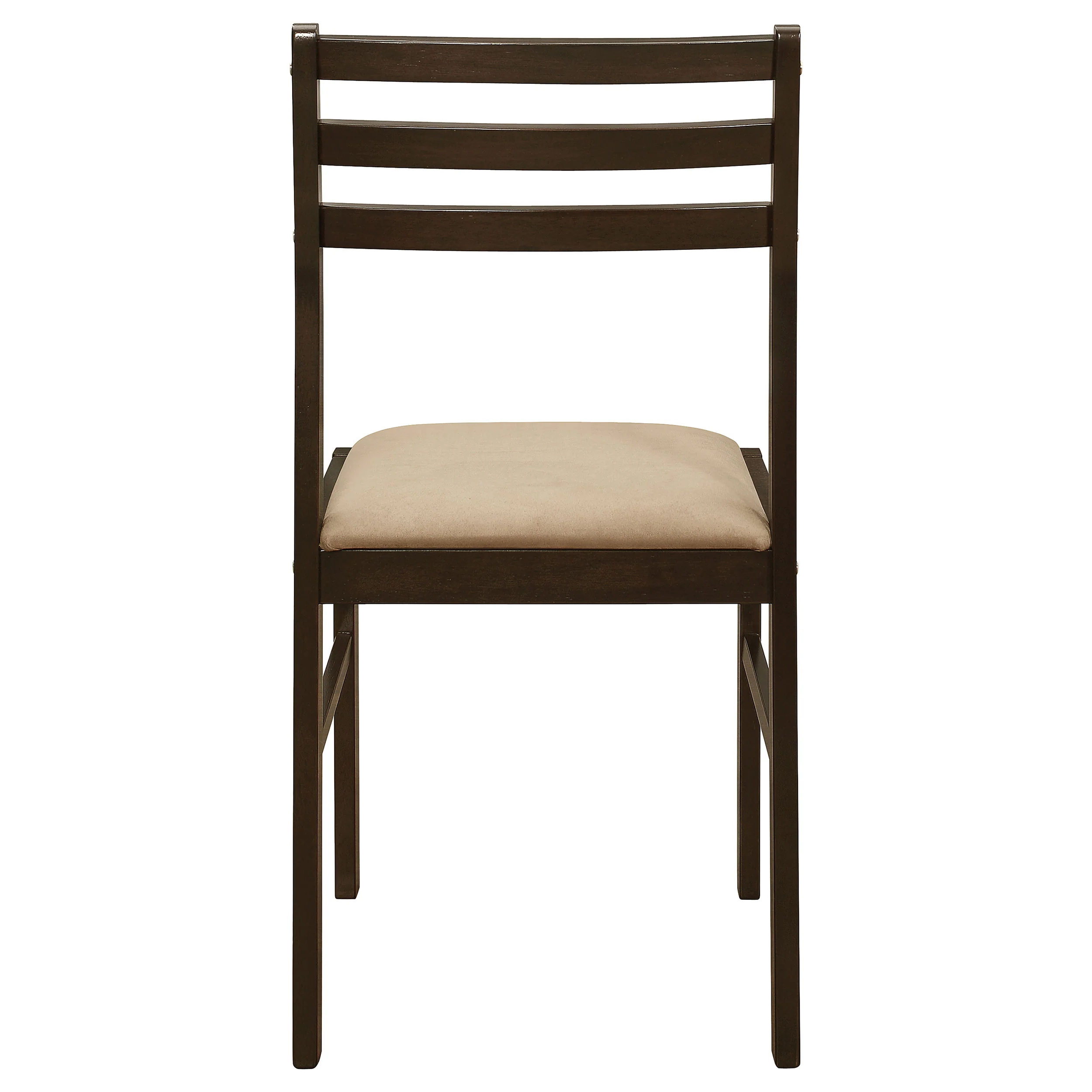 Bucknell 3-Piece Round Drop Leaf Dining Table Set Cappuccino - Image 10