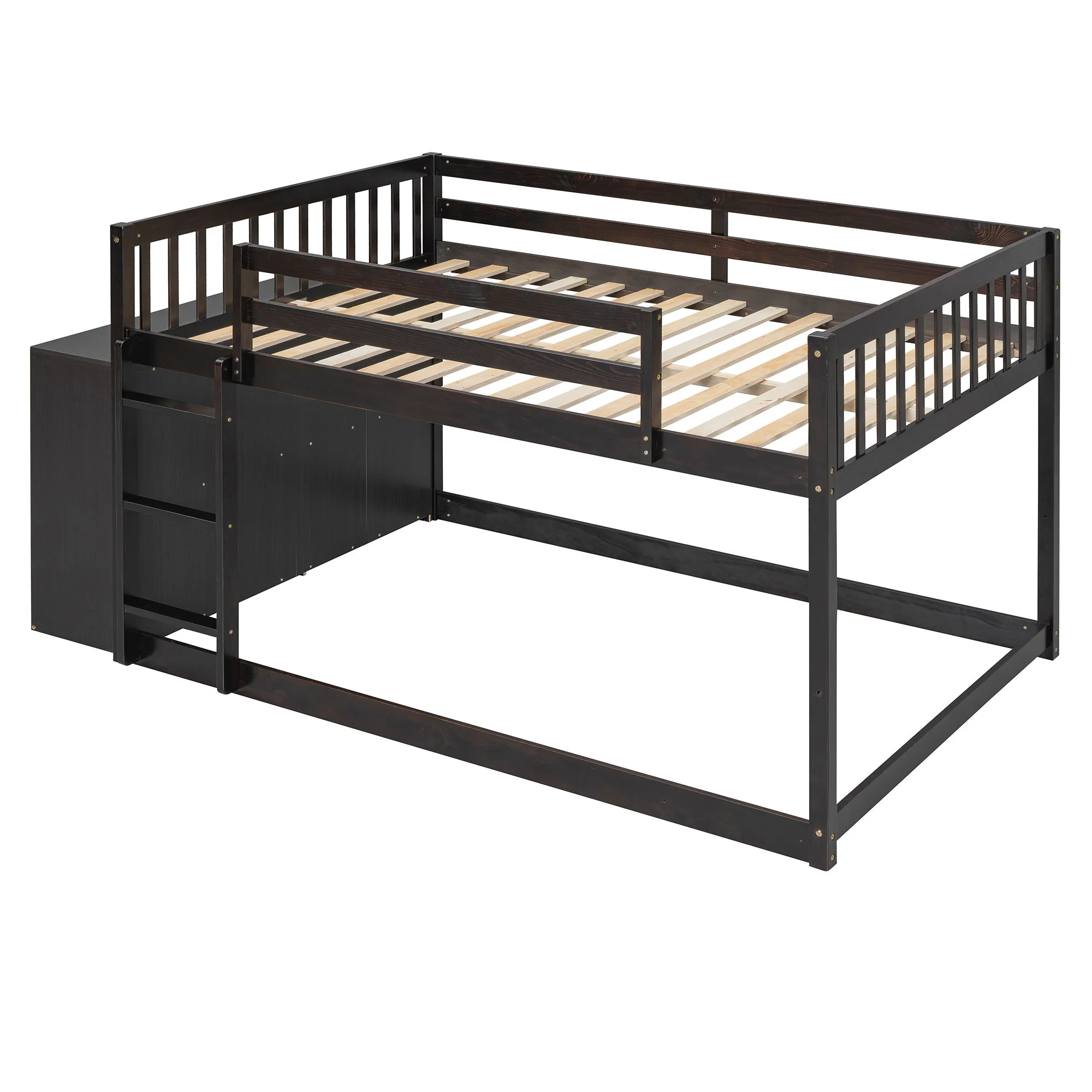 Bunk Bed With 4 Drawers And 3 Shelves - Image 50