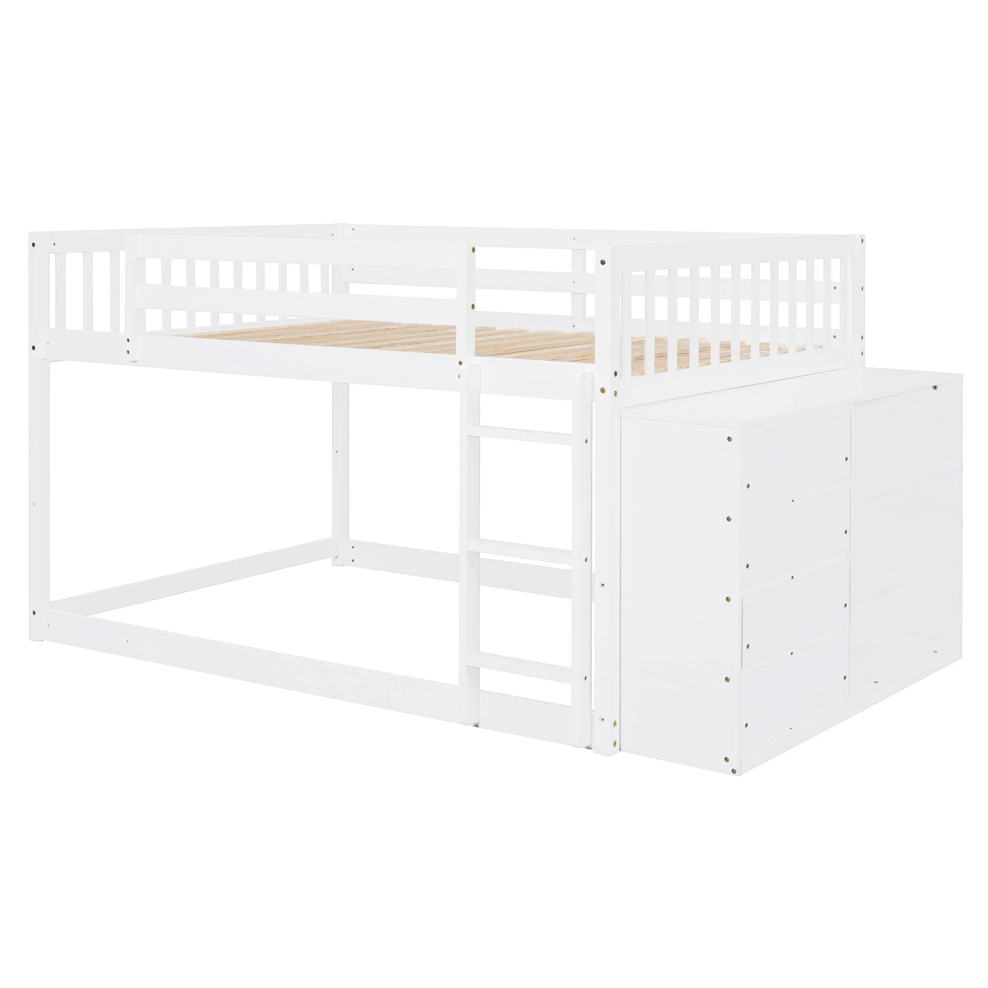 Bunk Bed With 4 Drawers And 3 Shelves - Image 8