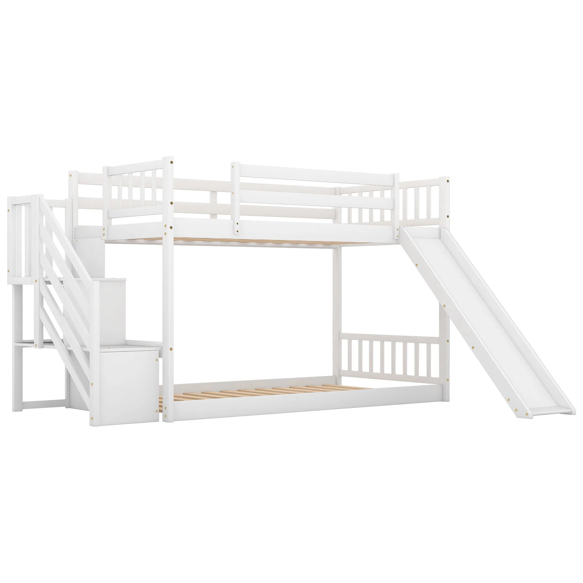 Bunk Bed With Convertible Slide And Stairway - Image 3