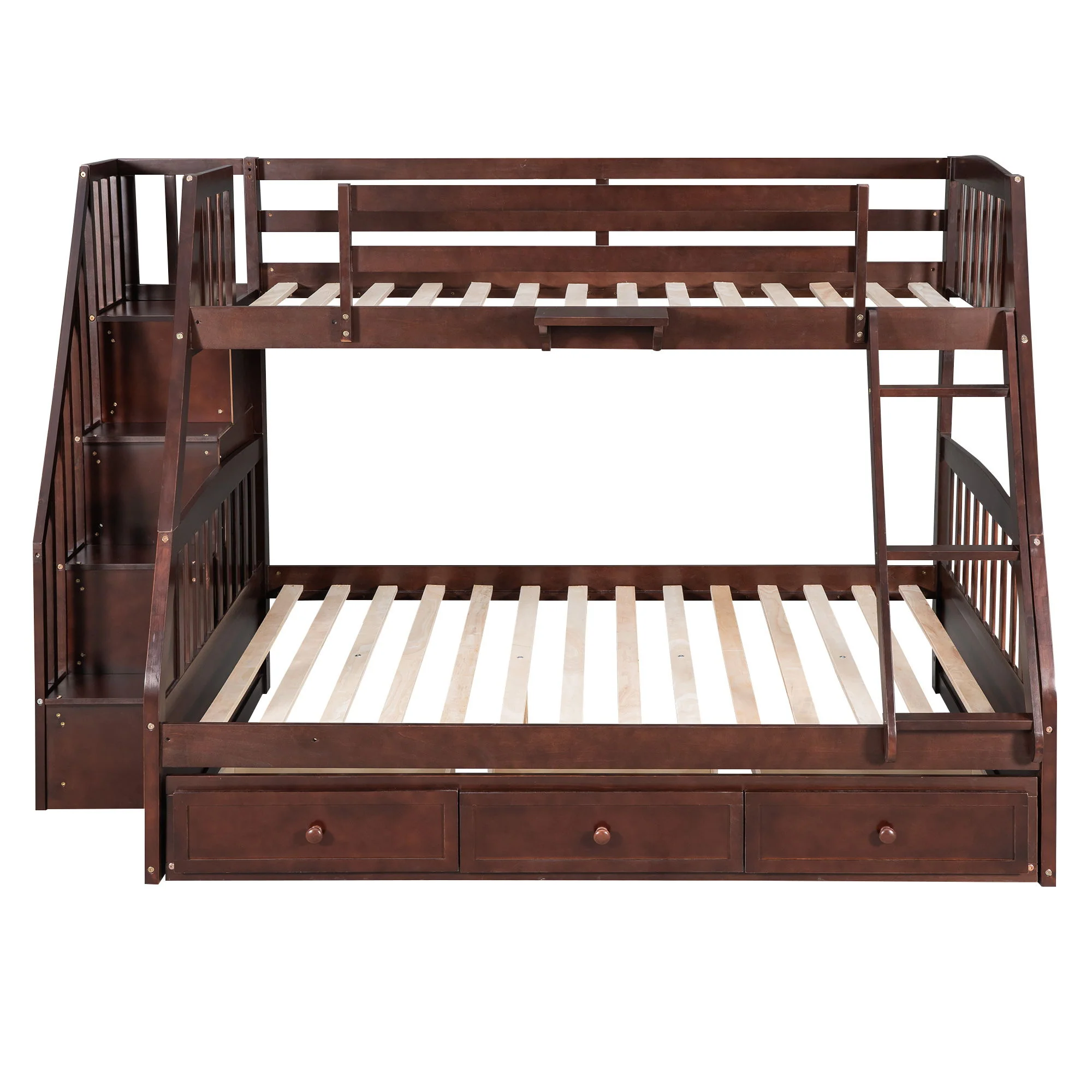 Bunk Bed With Drawers, Ladder And Storage Staircase - Image 22