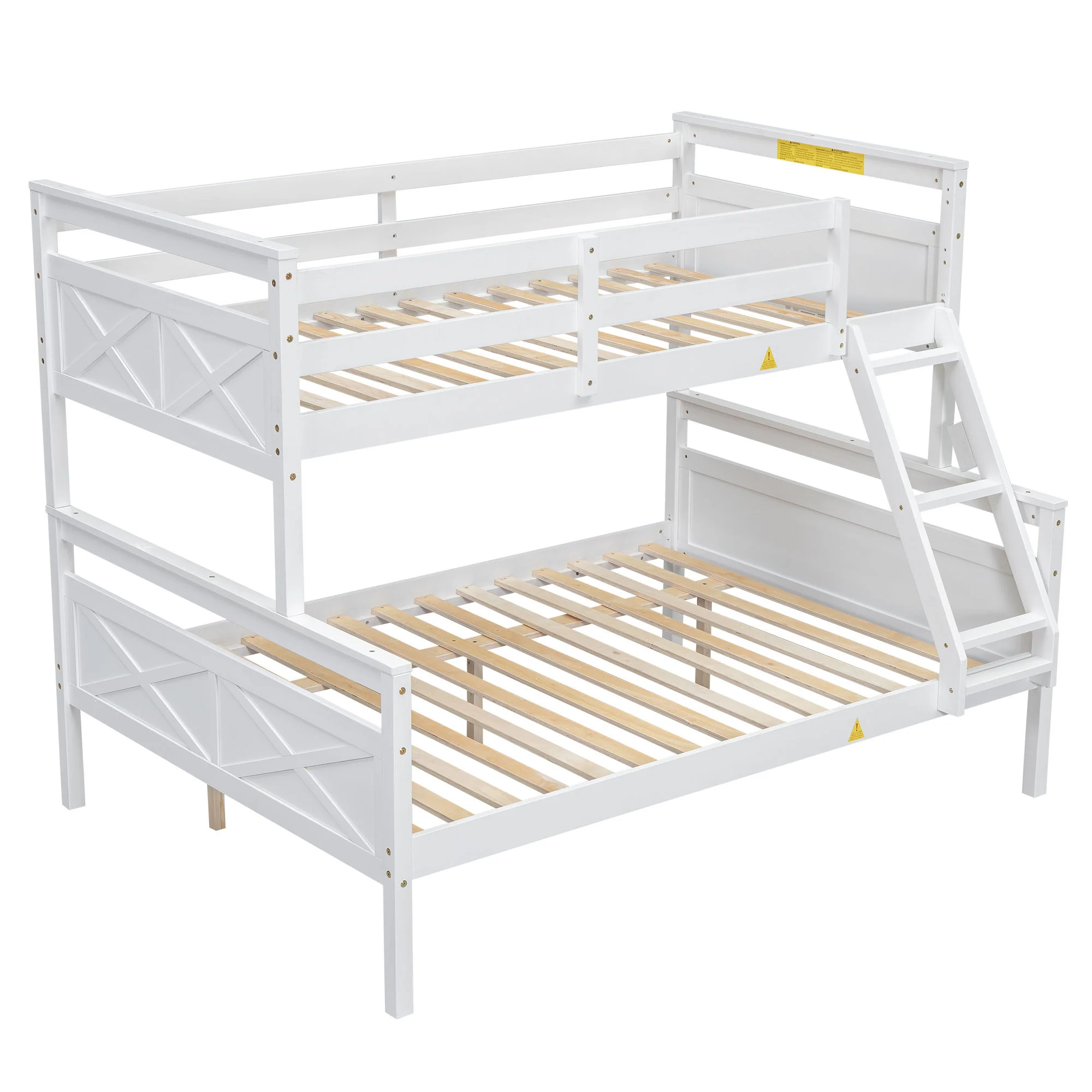Bunk Bed With Ladder And Safety Guardrail - Image 15