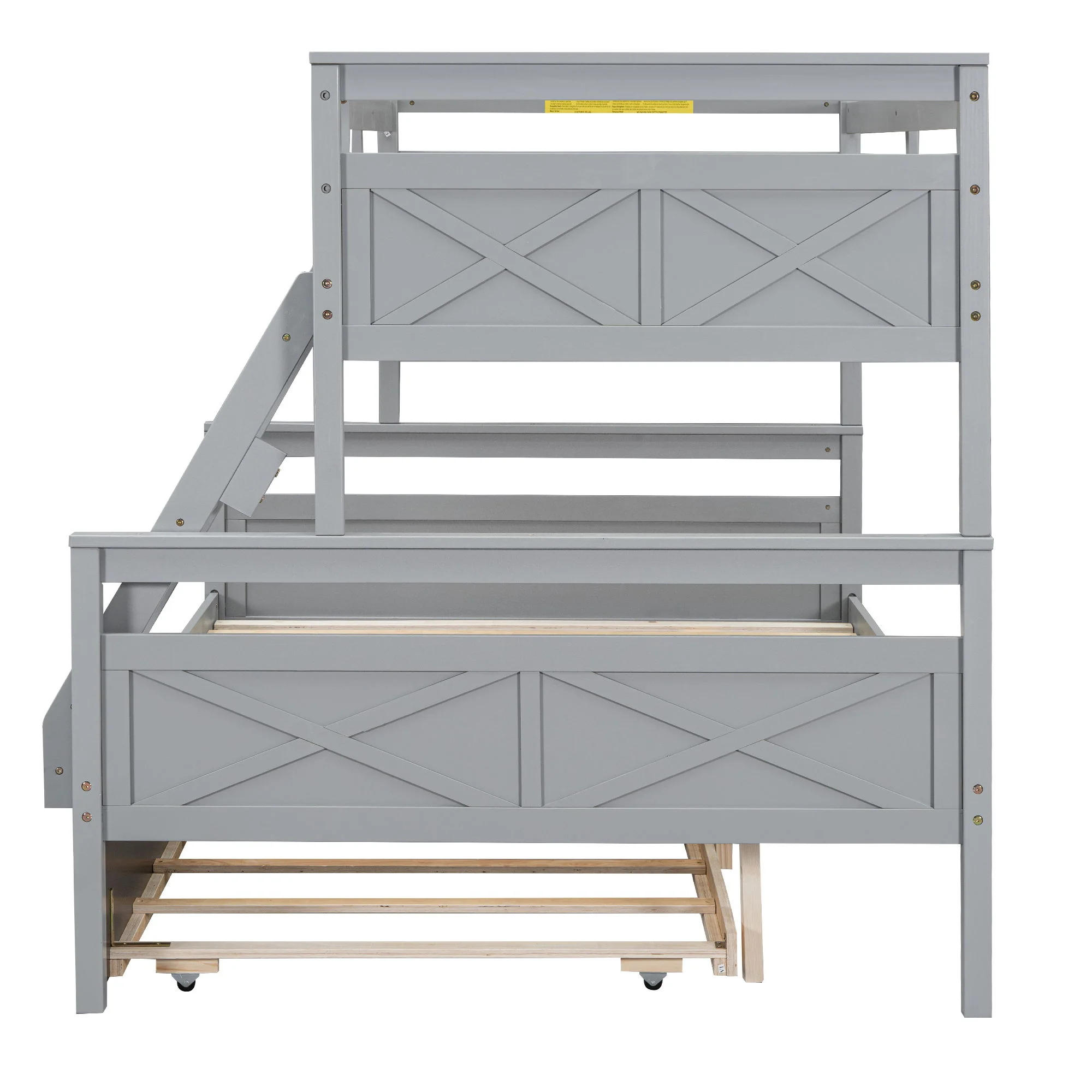 Bunk Bed With Ladder And Safety Guardrail - Image 50