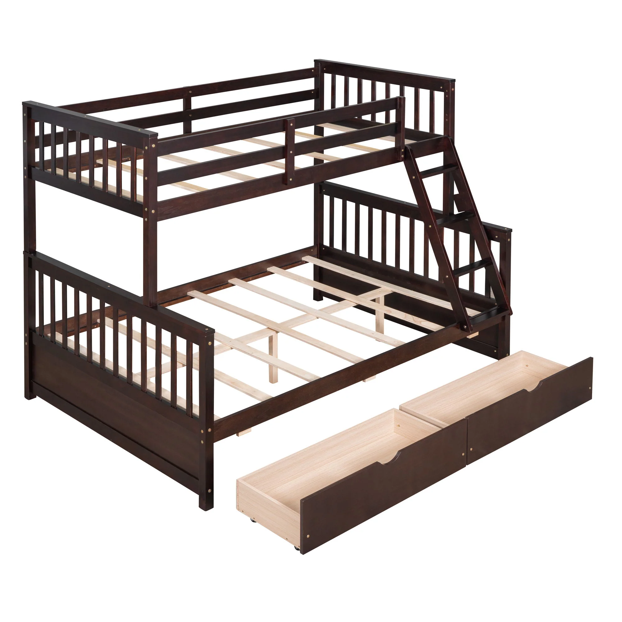 Bunk Bed With Ladders And 2 Storage Drawers - Image 11