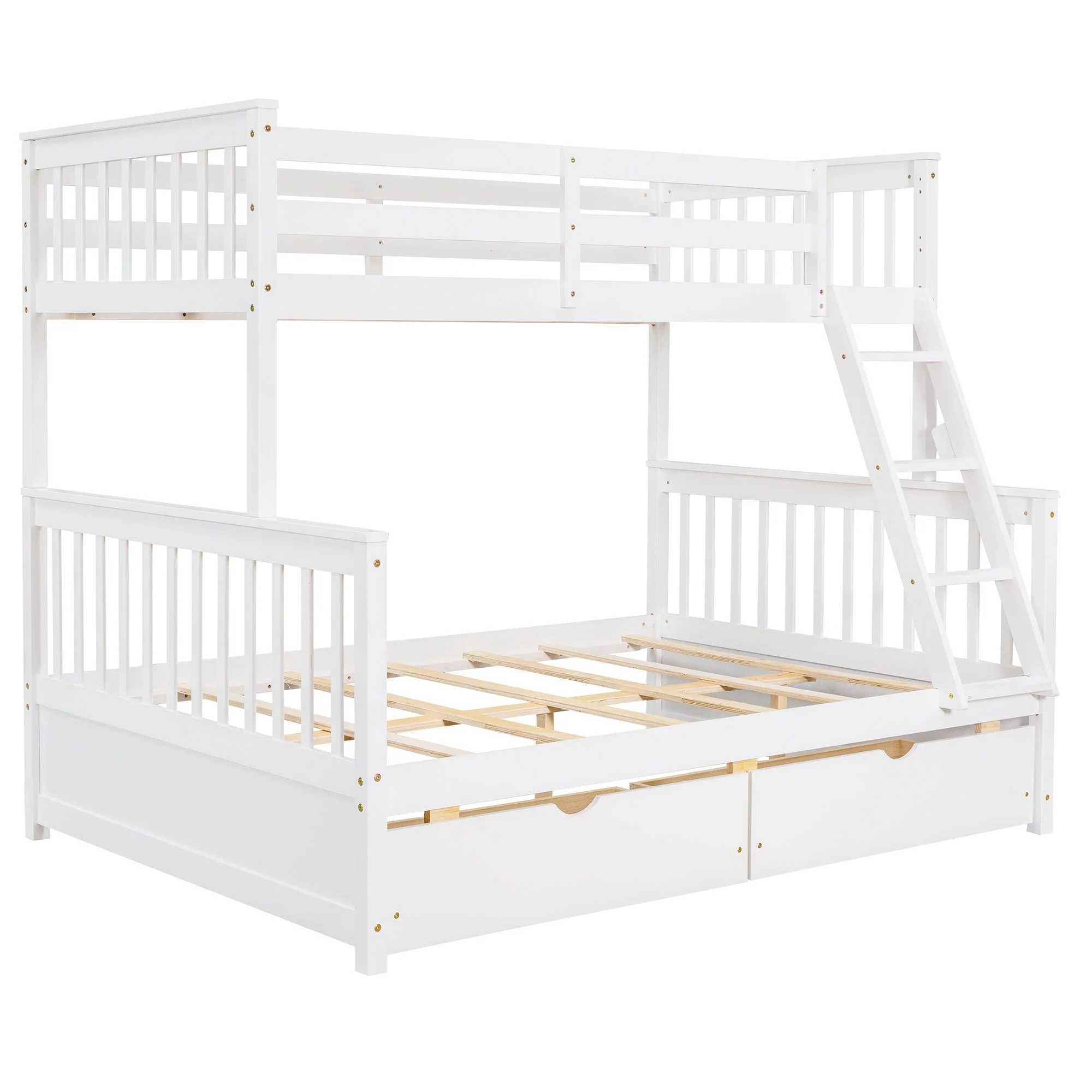 Bunk Bed With Ladders And 2 Storage Drawers - Image 76