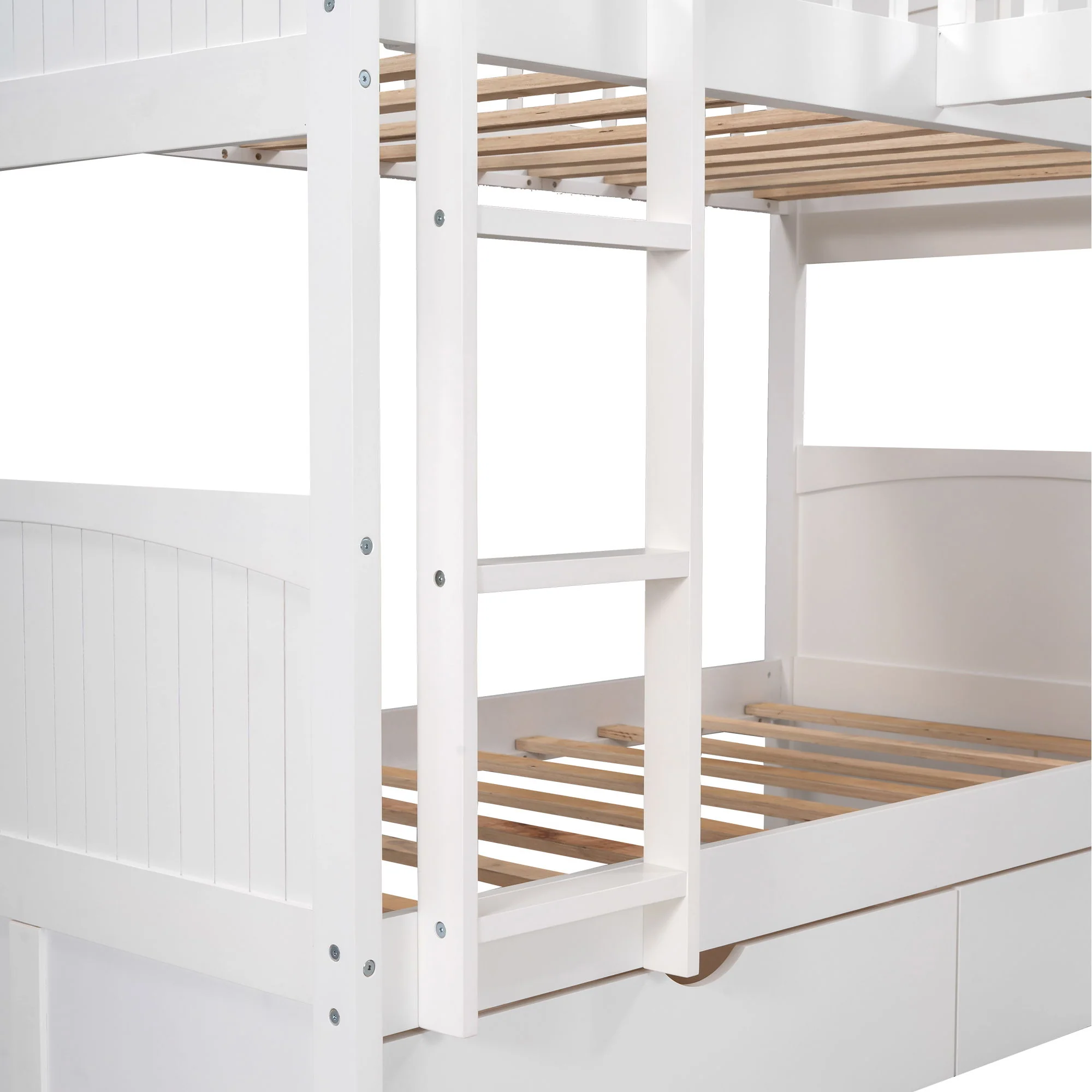 Bunk Bed With Loft And 2 Drawers - Image 17