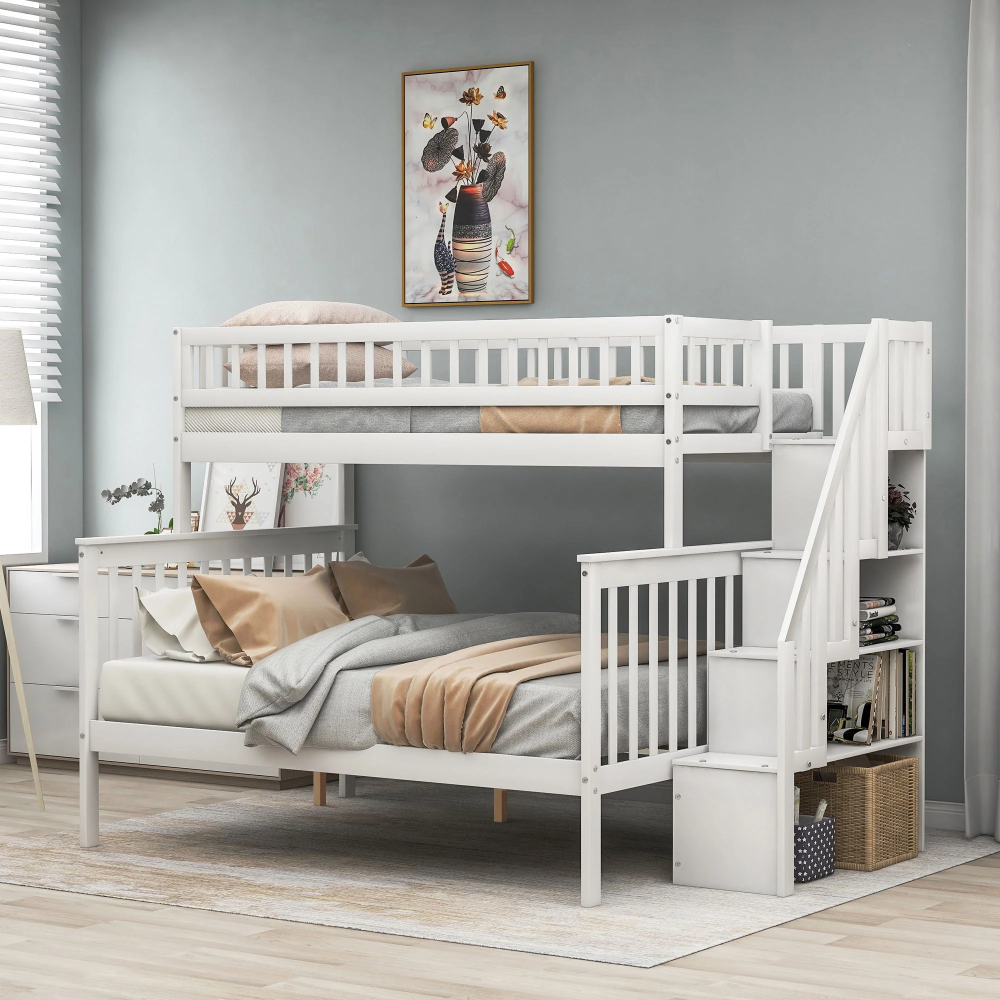 Bunk Bed With Staircase - Image 12