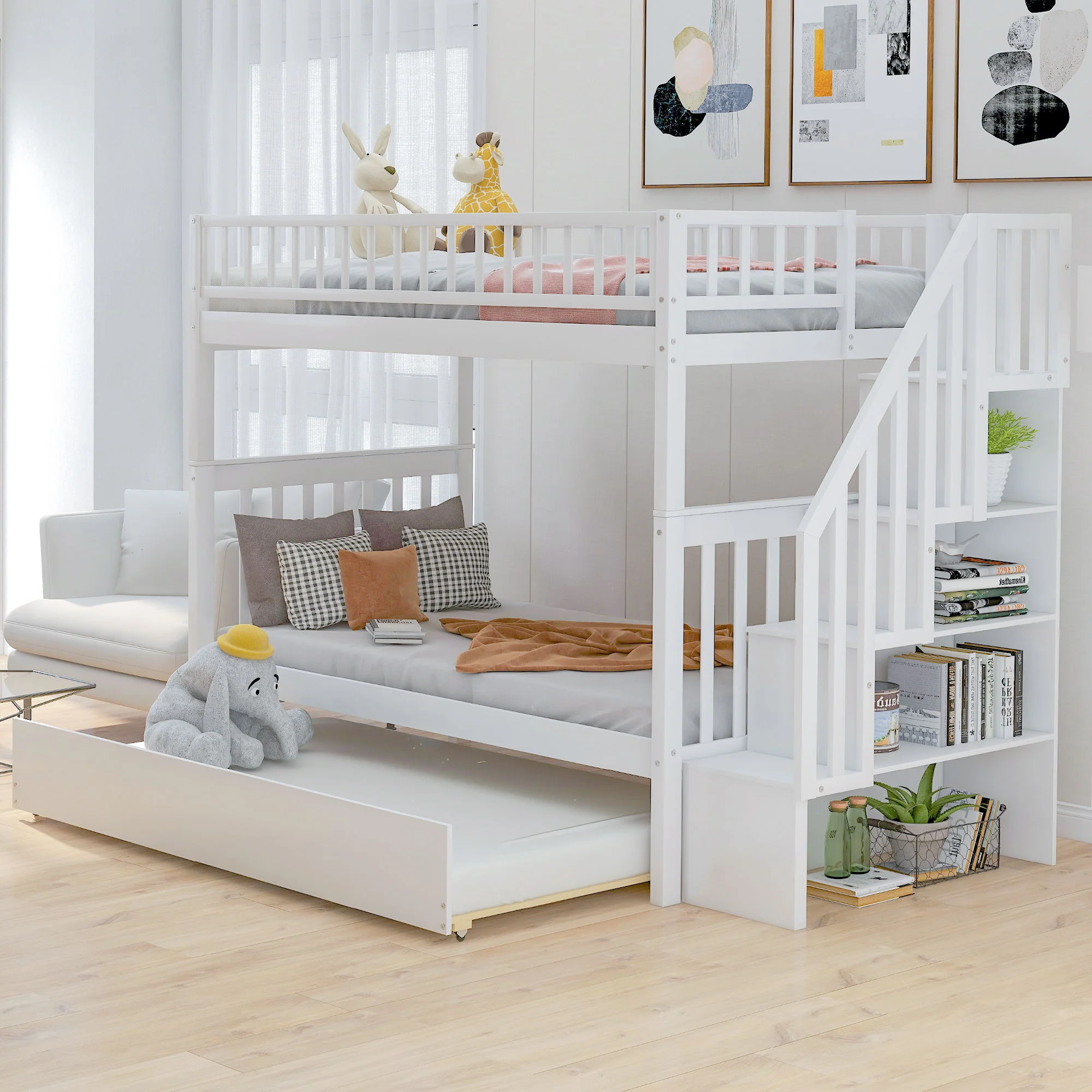 Bunk Bed With Staircase - Image 18