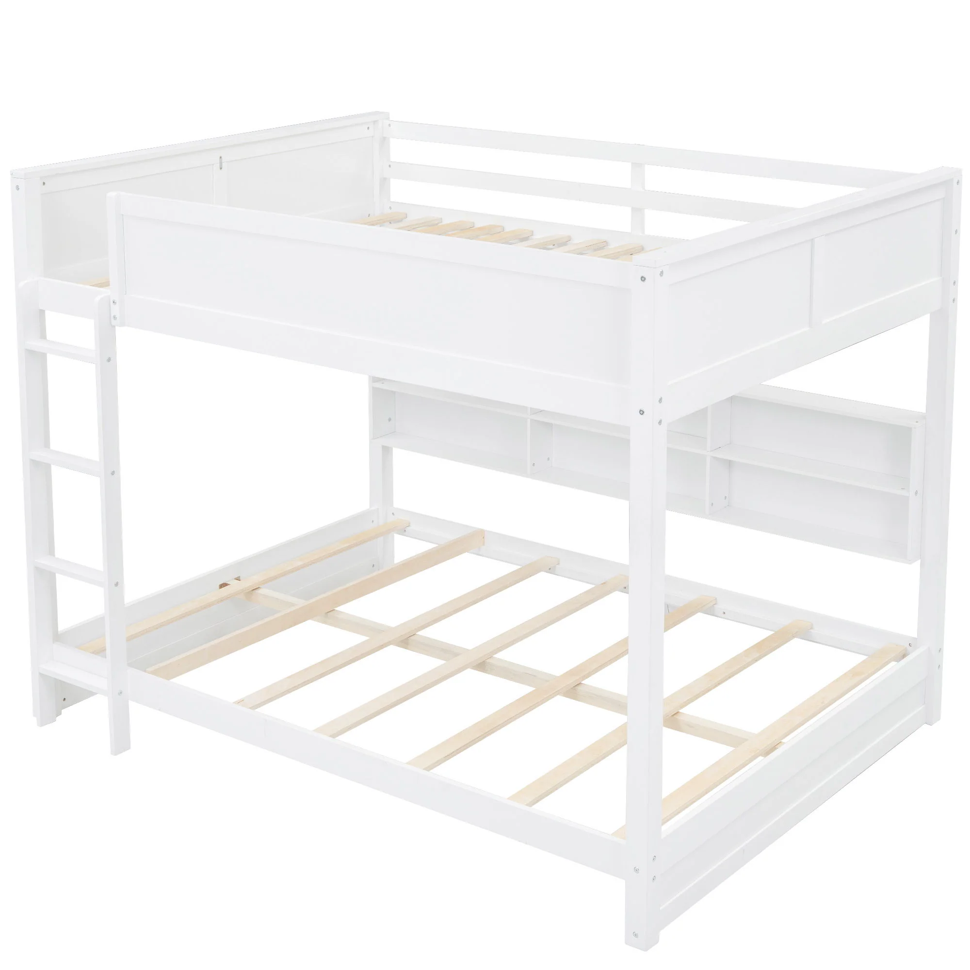 Bunk Bed With Storage Cabinets And USB Ports - Image 13