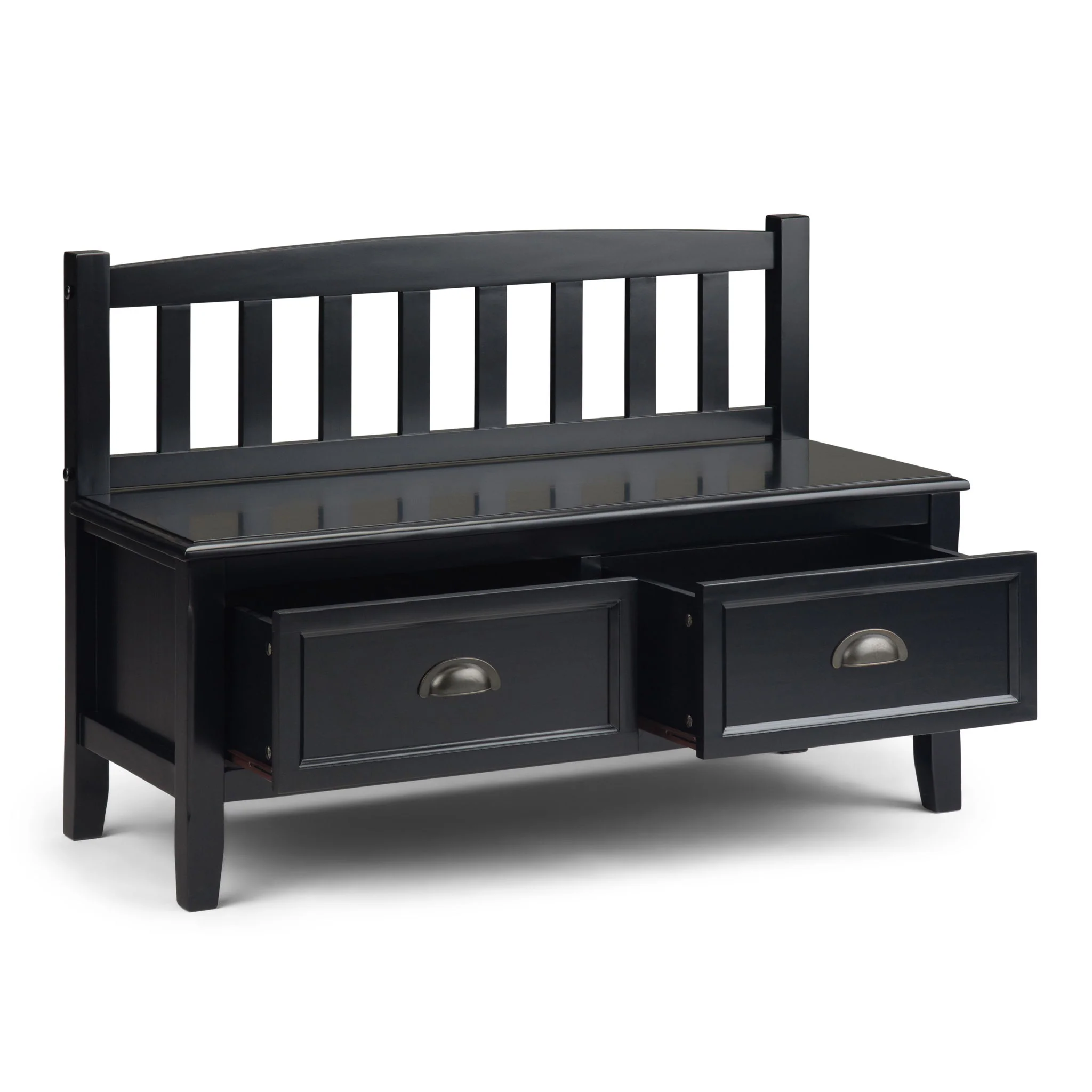 Burlington - Entryway Storage Bench With Drawers - Image 4