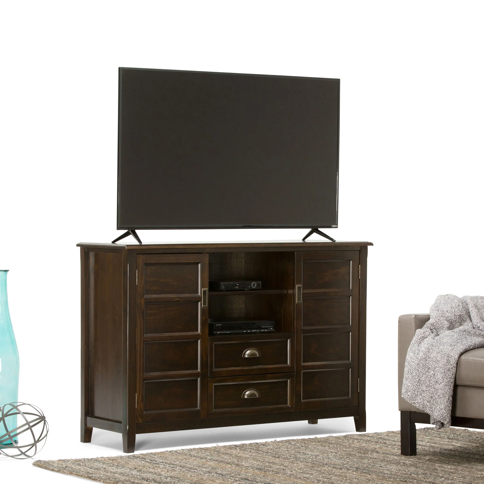 Burlington - Handcrafted Tall TV Media Stand - Image 4