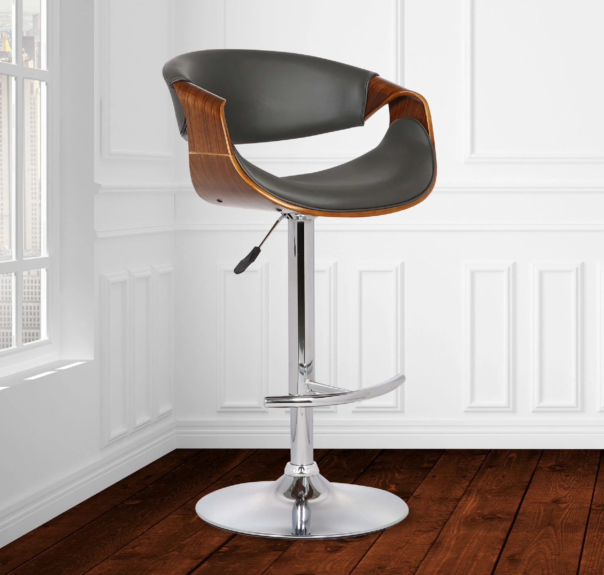 Butterfly - Adjustable Height Swivel Bar Stool - Image 25